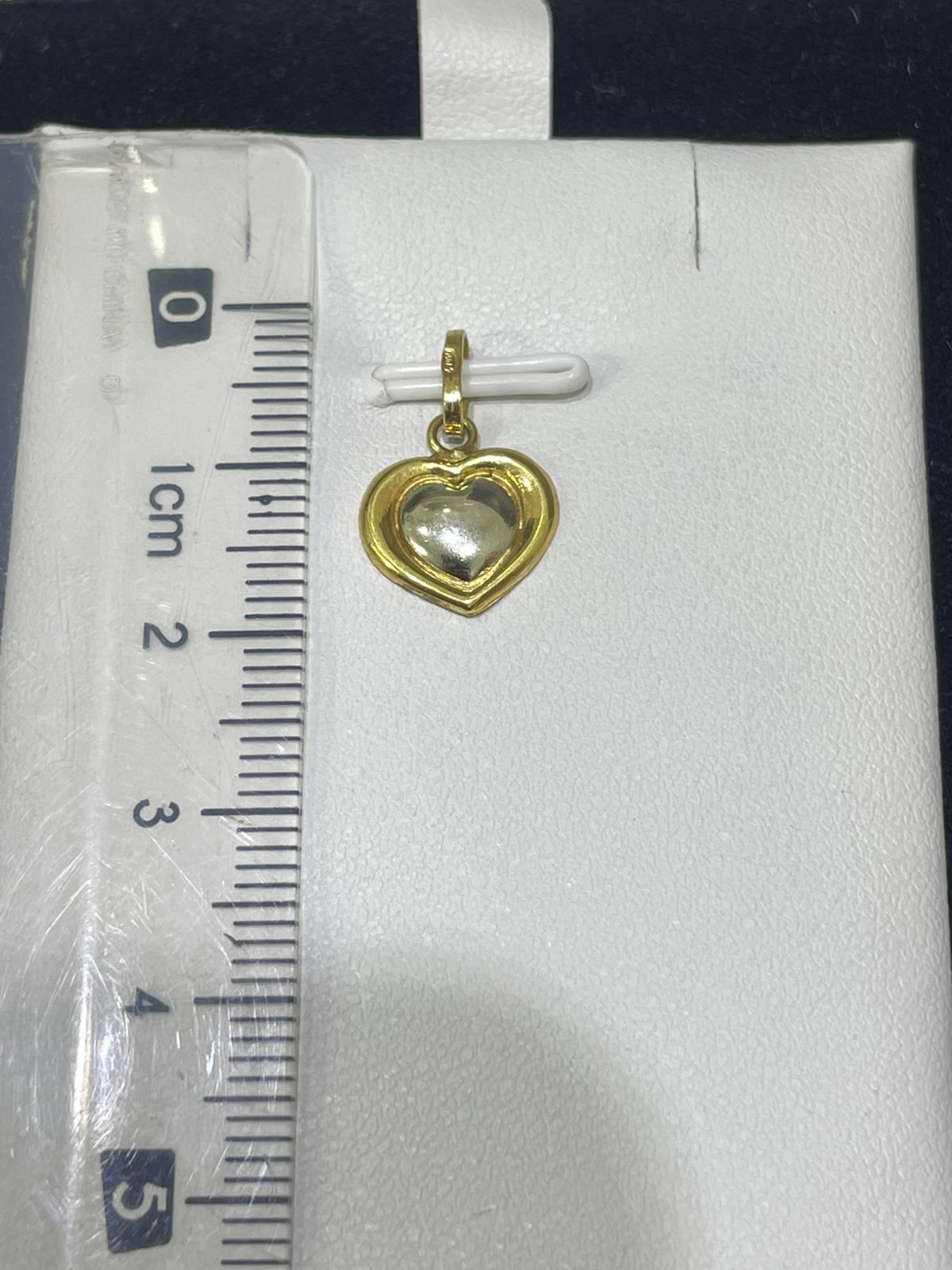 Colgante de oro 18Kt de segunda mano