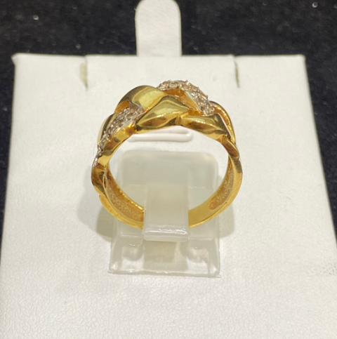 Anillo de oro 18Kt de segunda mano
