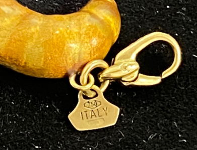Colgante de oro 18Kt de segunda mano