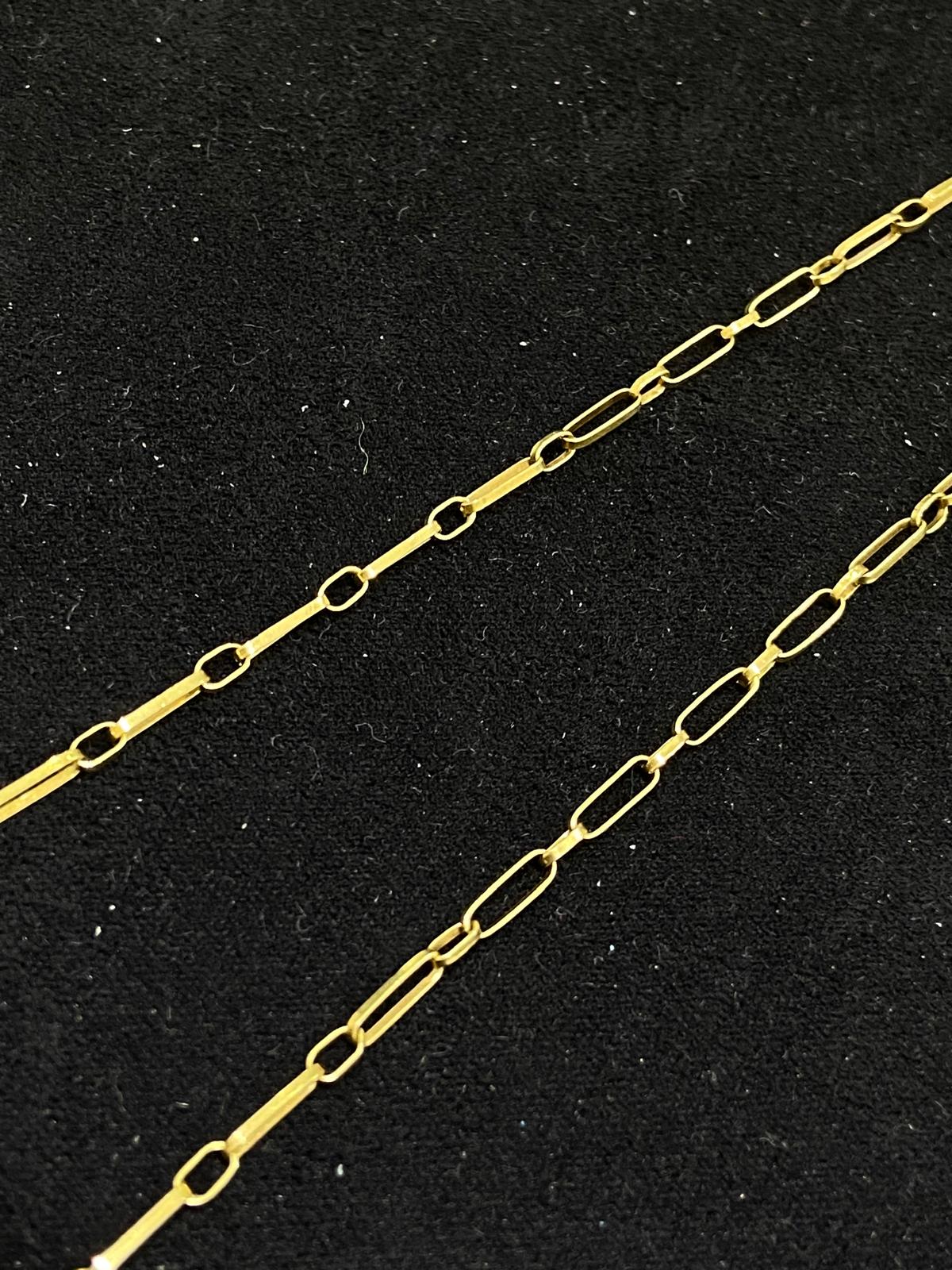 Collar de oro de 18Kt de segunda mano