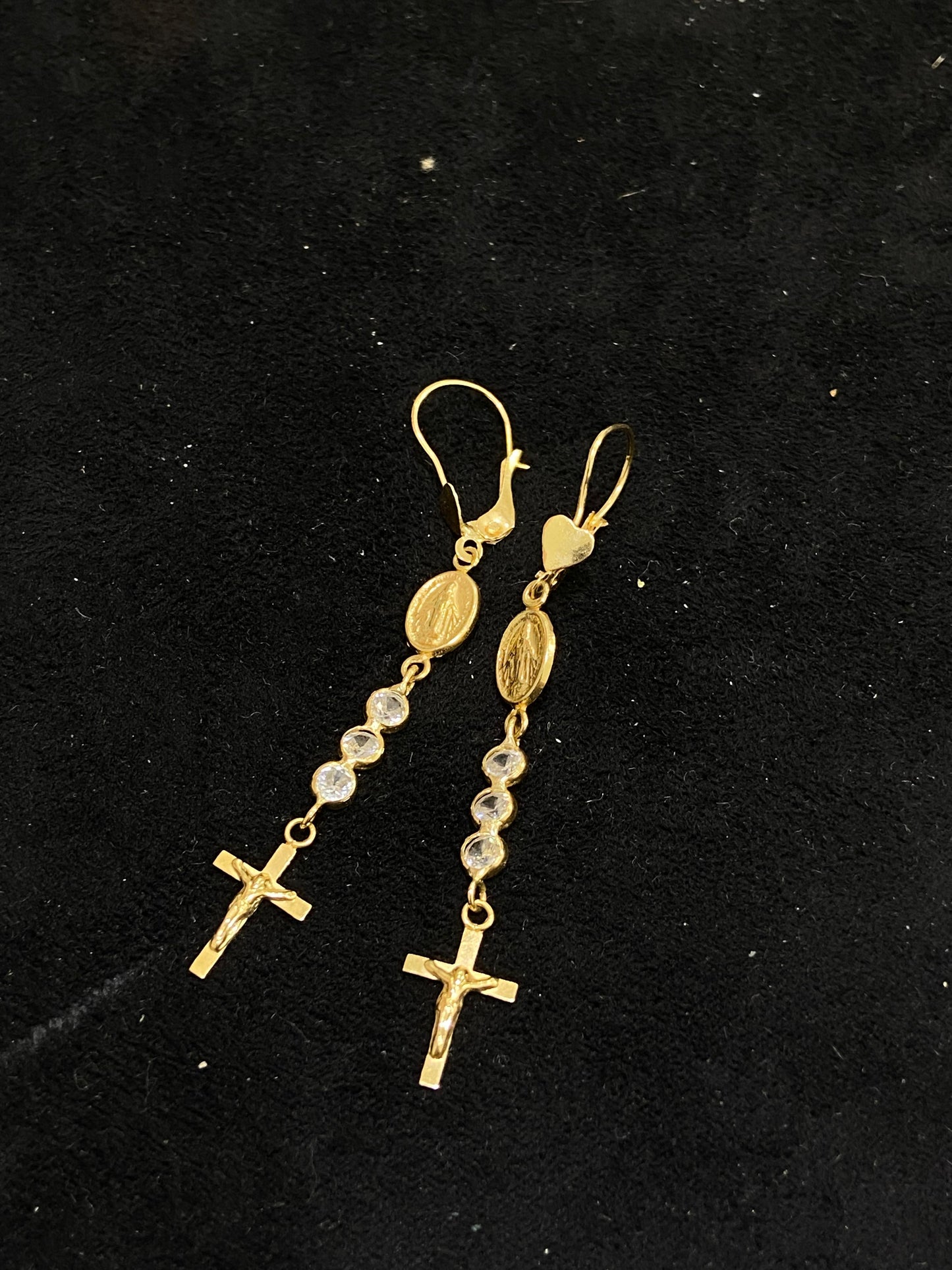Pendientes de oro 18Kt de segunda mano