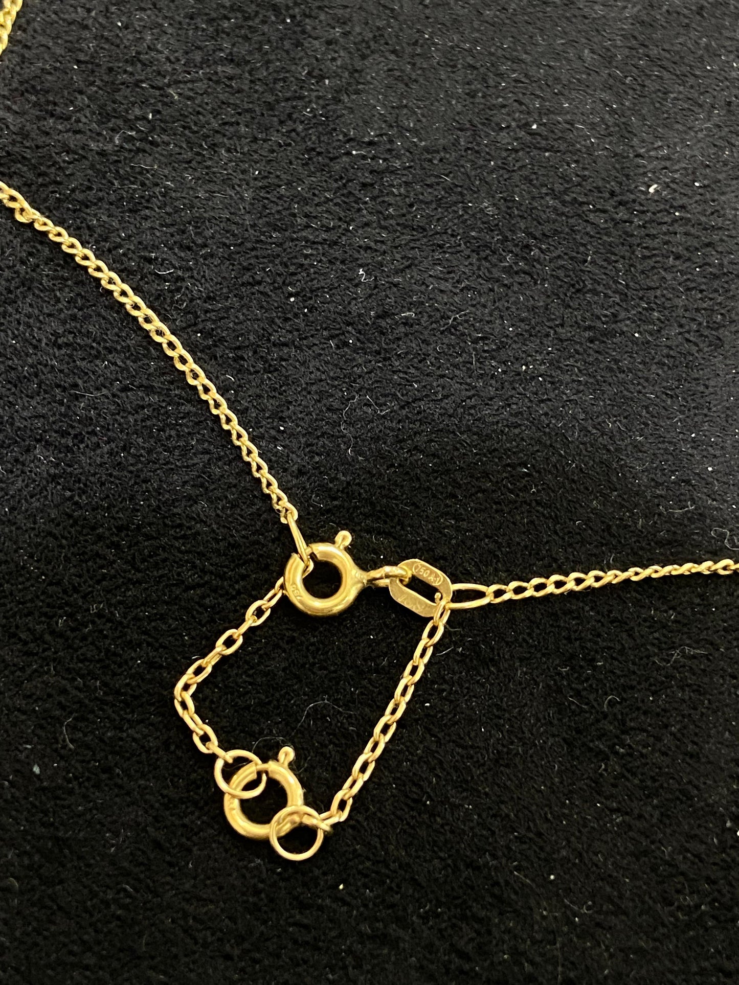 Cadena de oro de 18 Kt de segunda mano