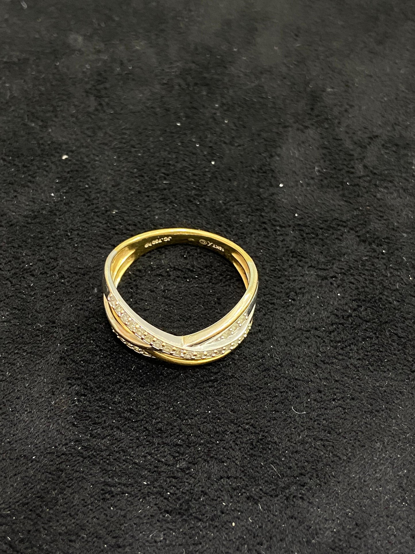 Anillo de oro 18Kt de segunda mano