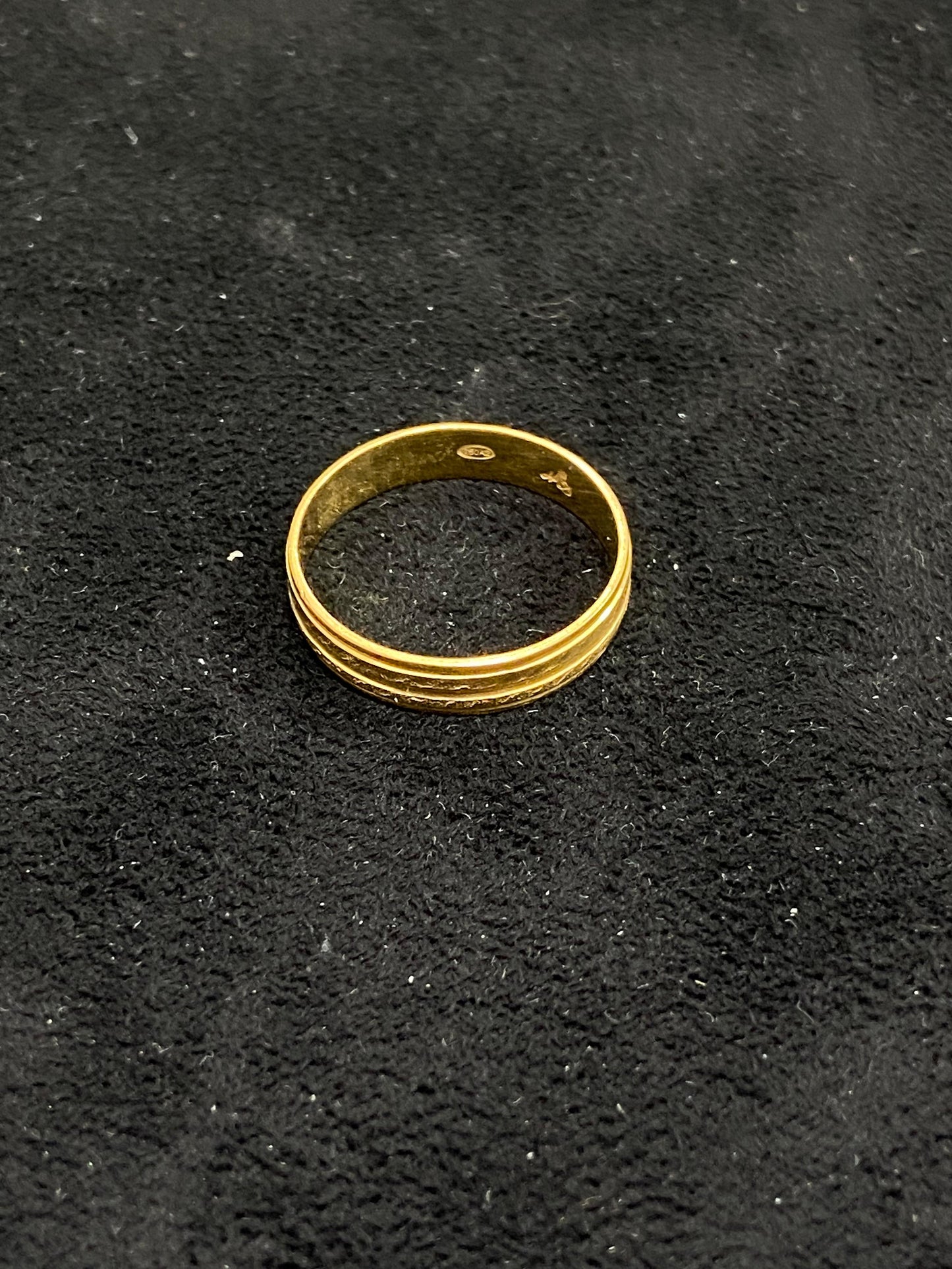 Anillo de oro 18Kt de segunda mano