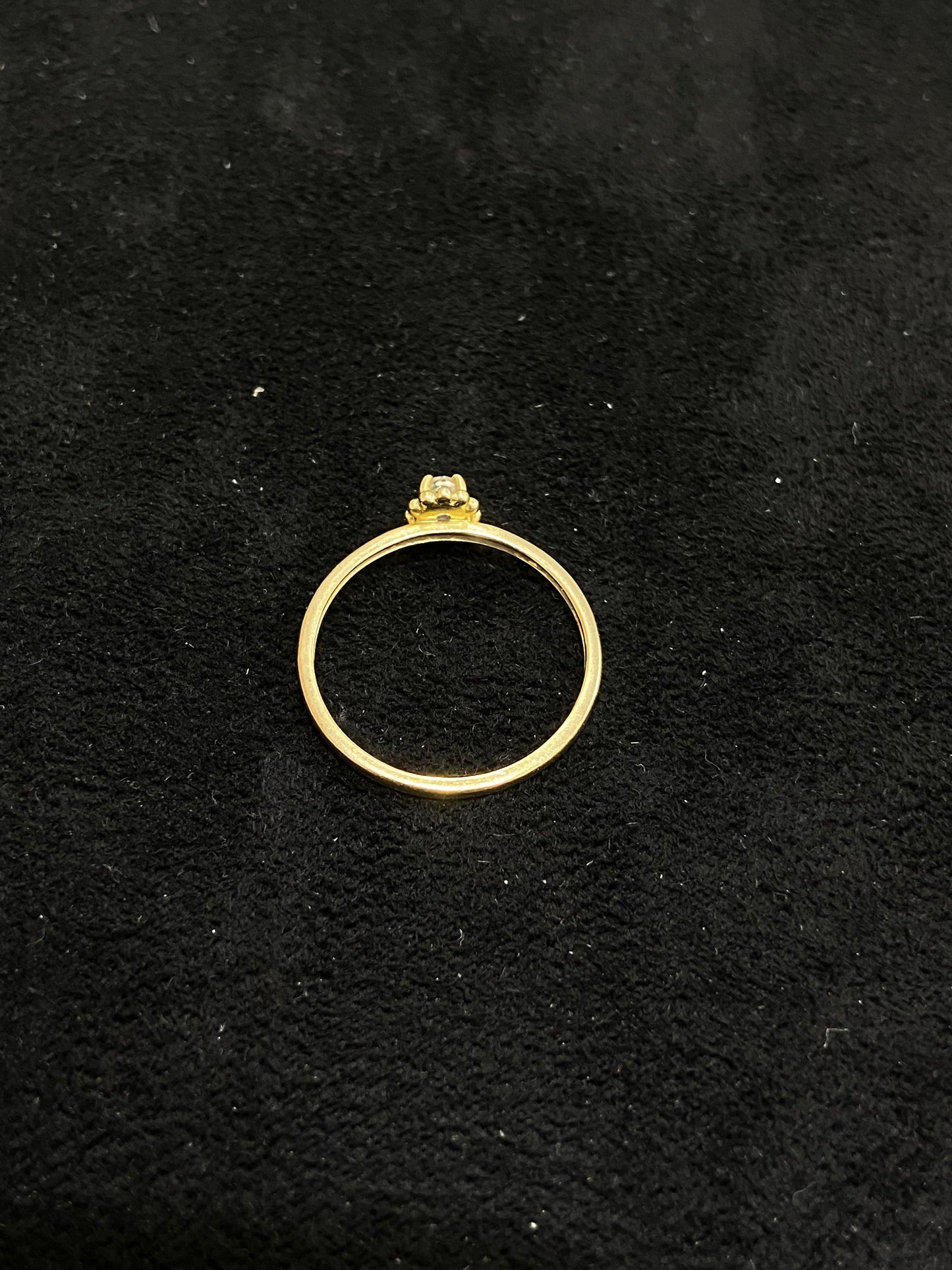 Anillo de oro 14Kt de segunda mano