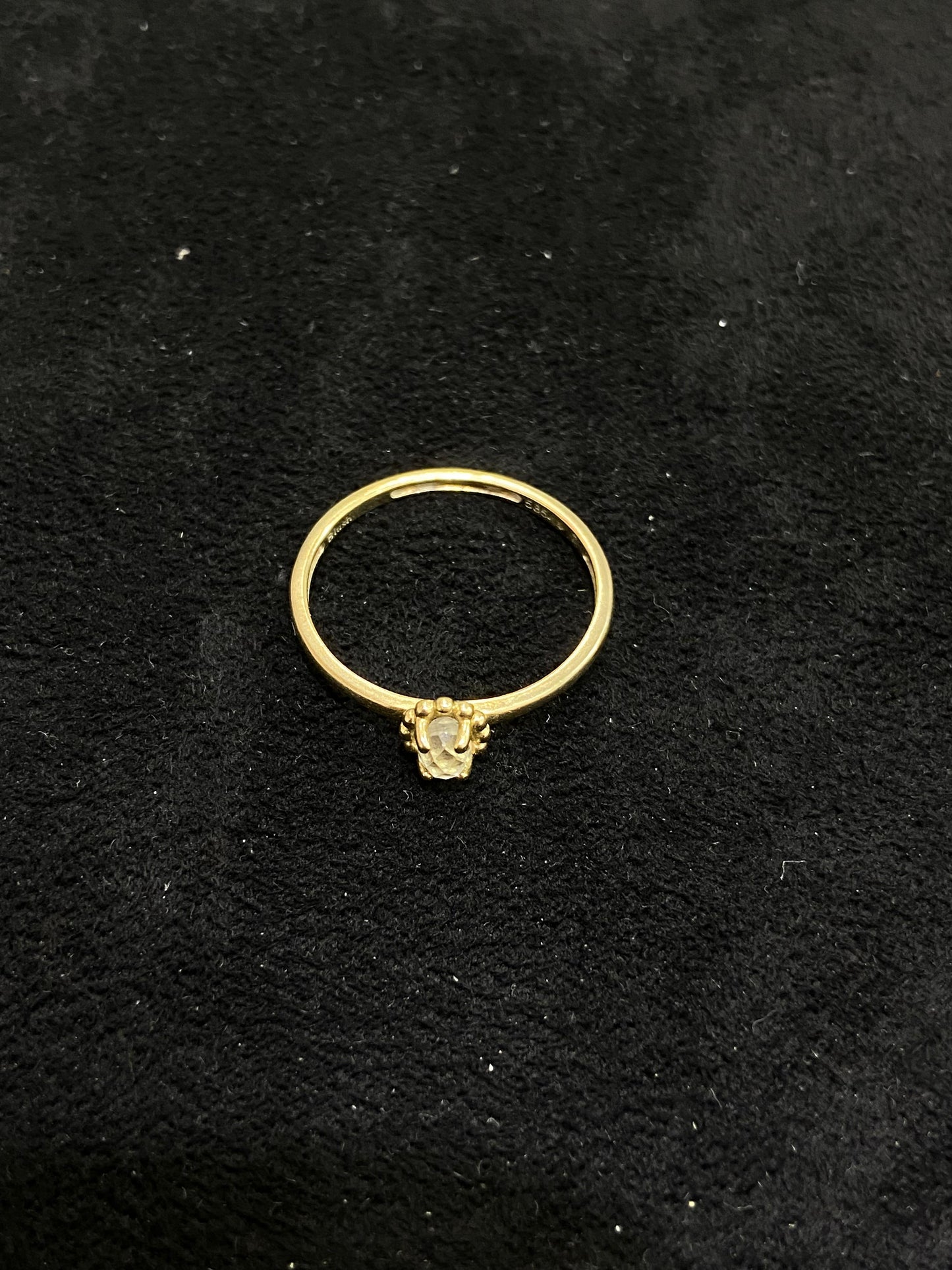 Anillo de oro 14Kt de segunda mano