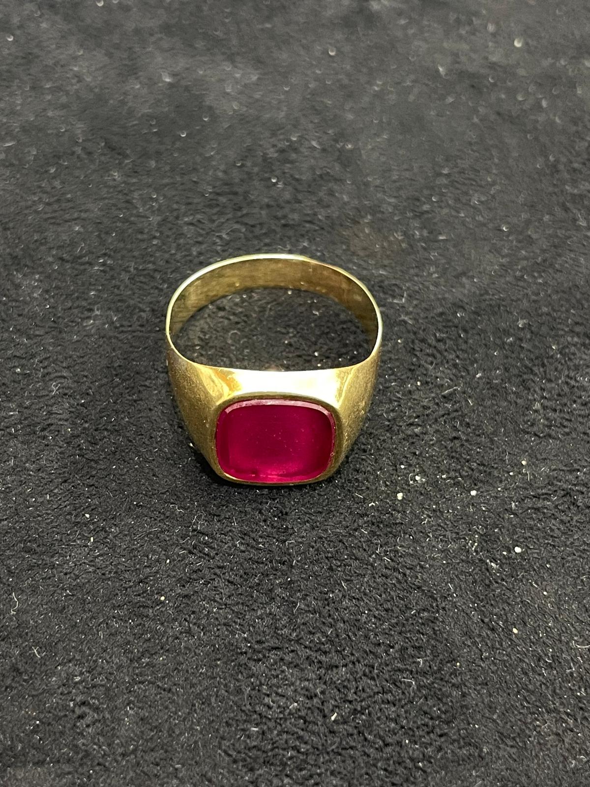Anillo de oro 18Kt de segunda mano