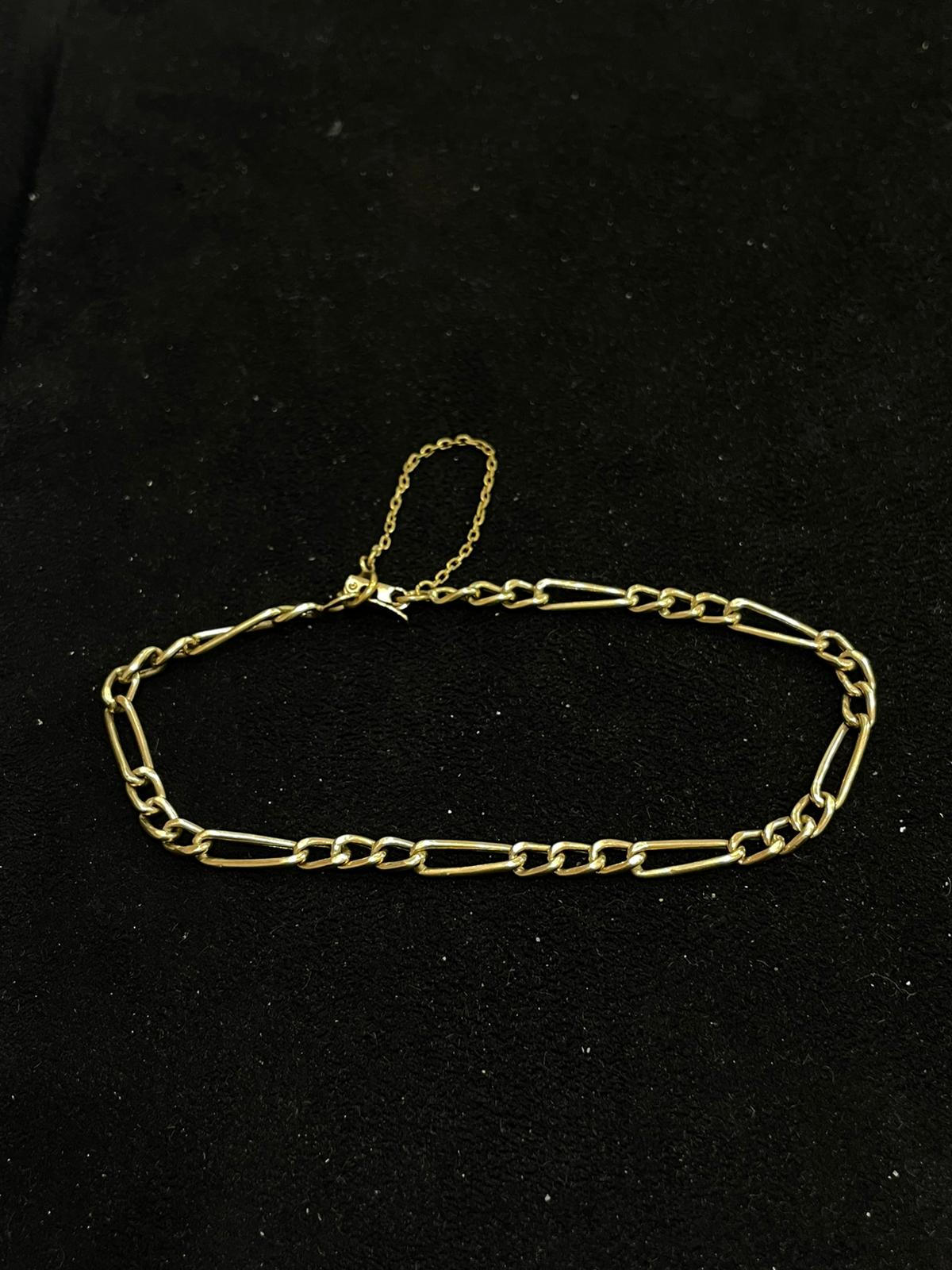 Pulsera de oro de 18 Kt de segunda mano