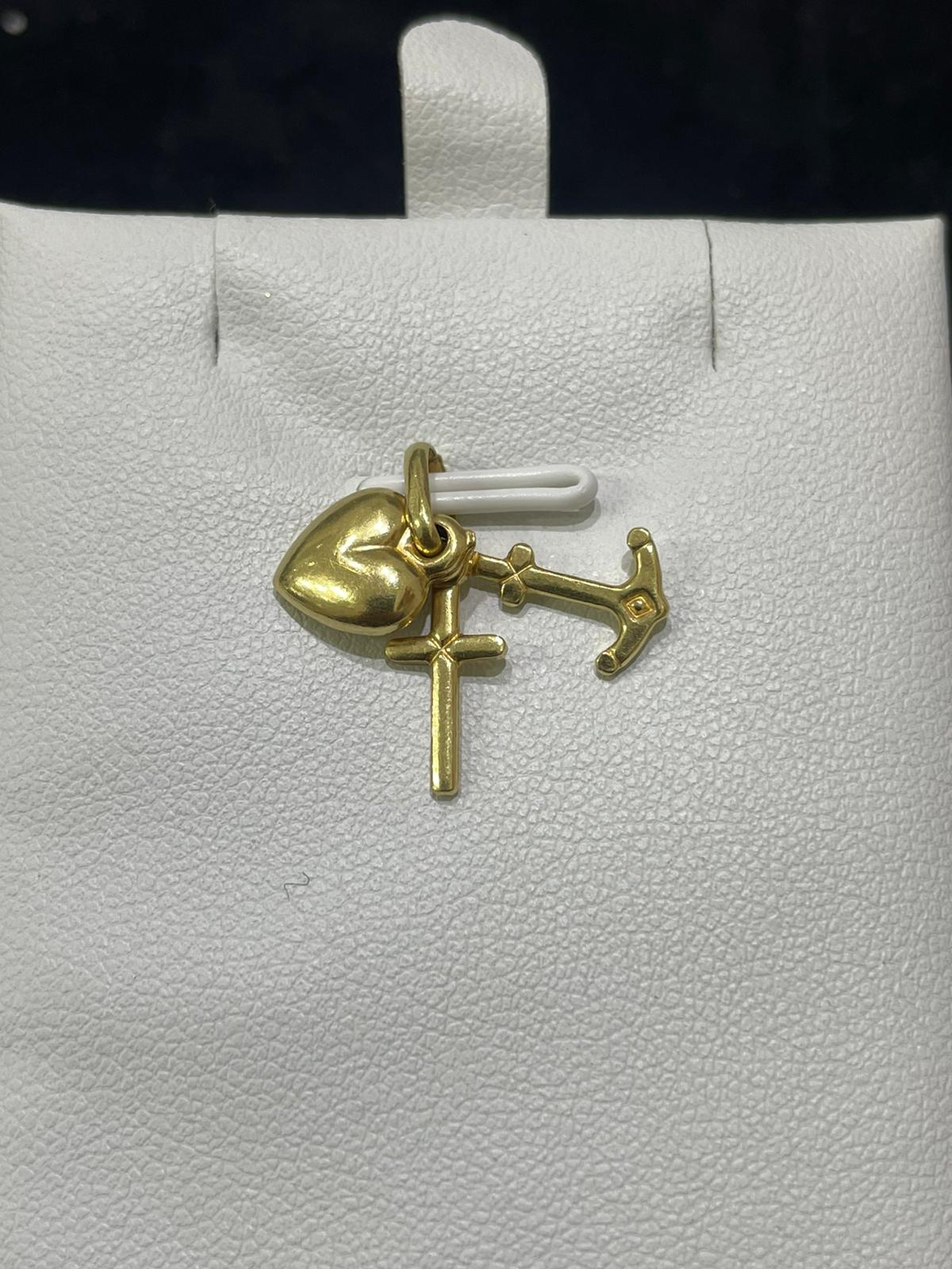 Colgante de oro 18Kt de segunda mano