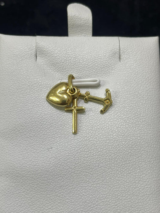 Colgante de oro 18Kt de segunda mano
