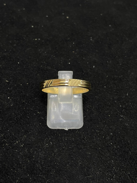 Anillo de oro de 18 Kt de segunda mano