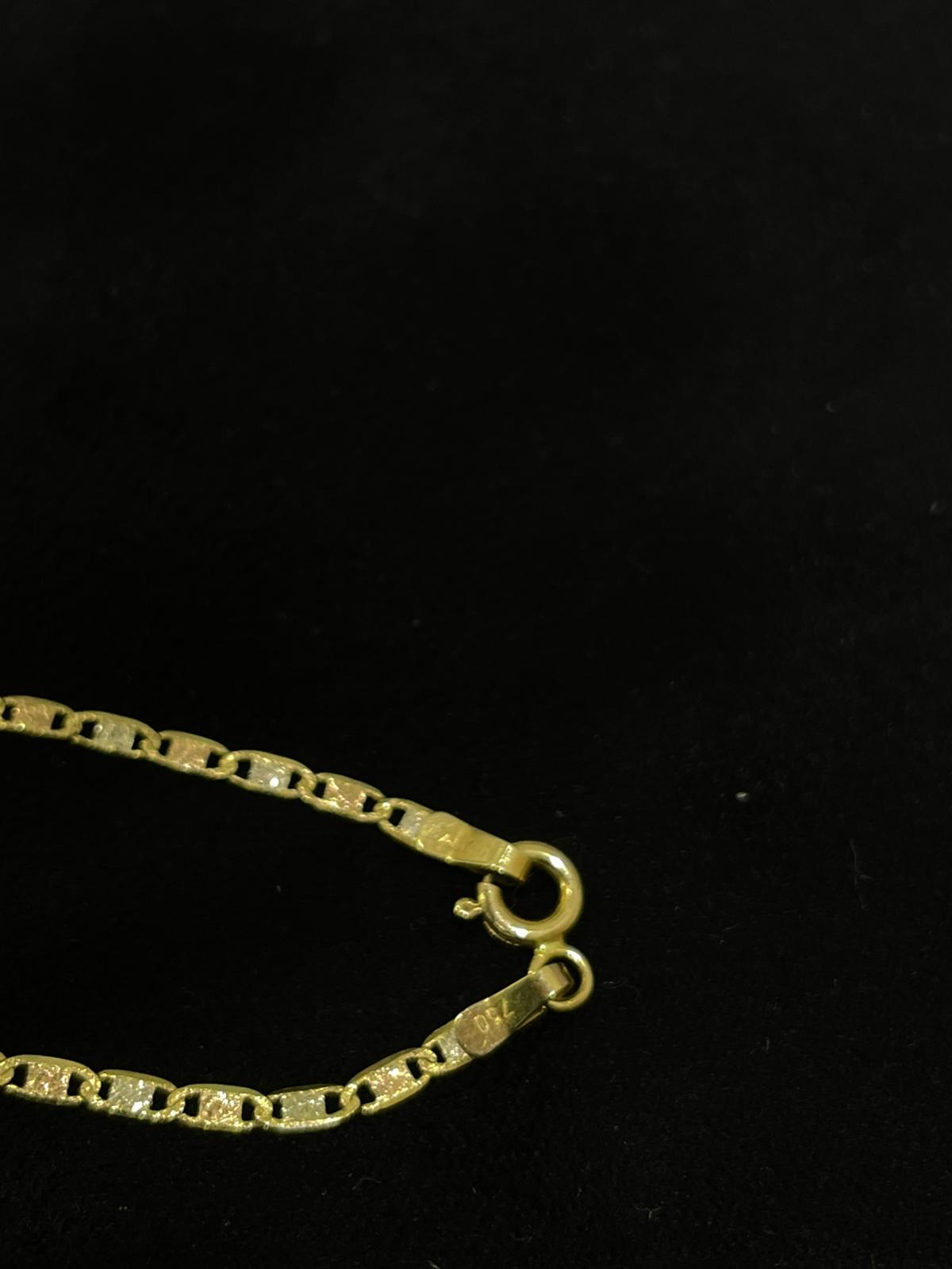 Cadena de oro de 18 Kt de segunda mano
