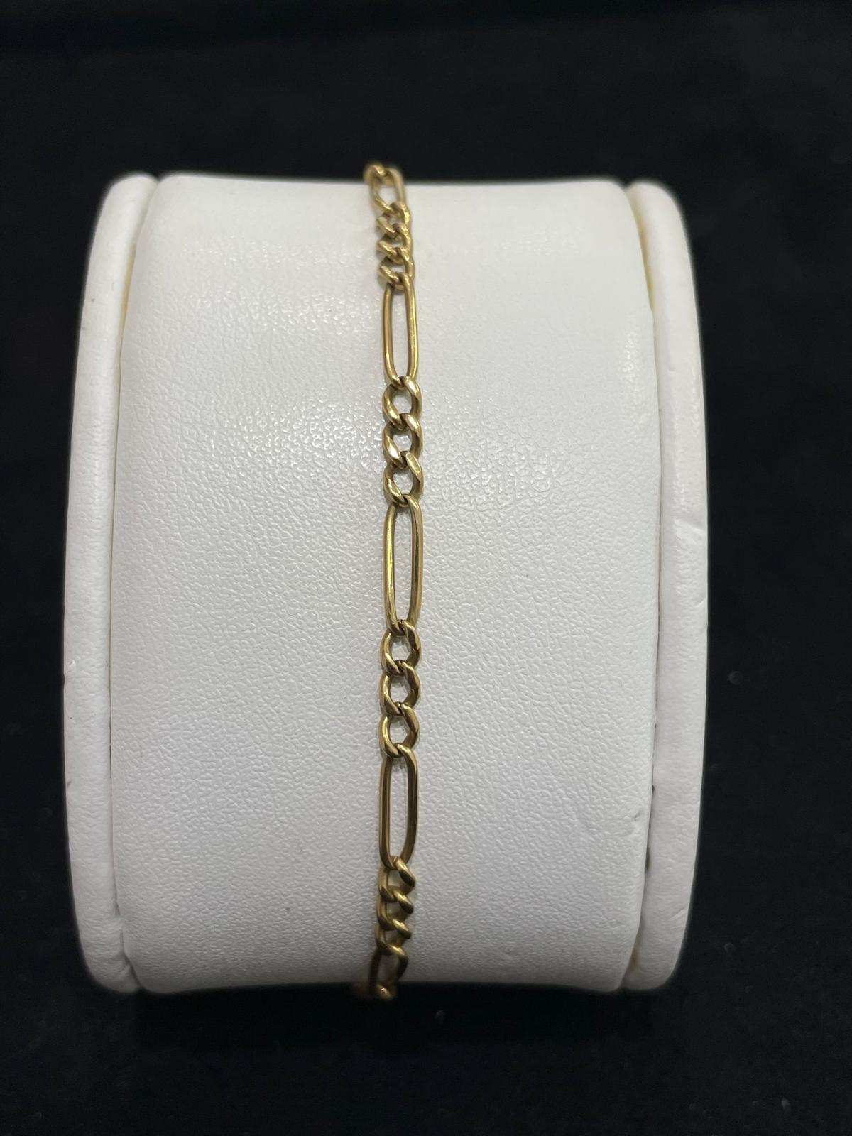 Pulsera de oro de 18 Kt de segunda mano