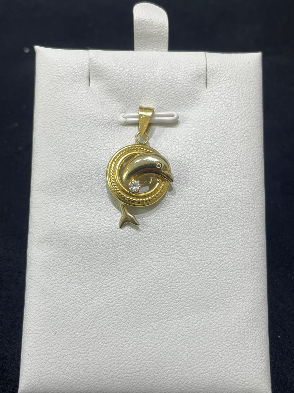 Colgante de oro 18Kt de segunda mano