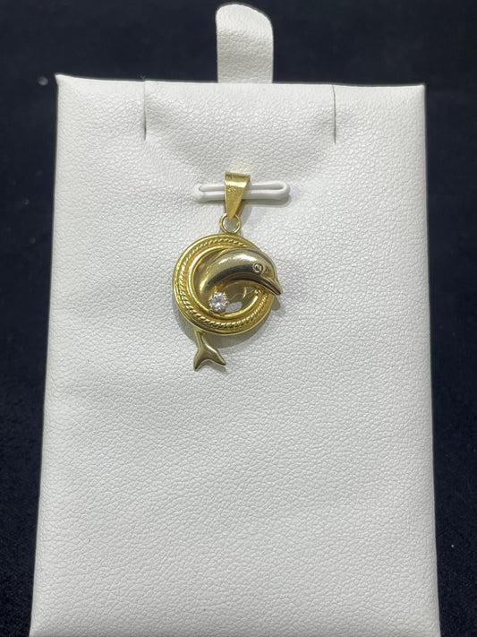 Colgante de oro 18Kt de segunda mano