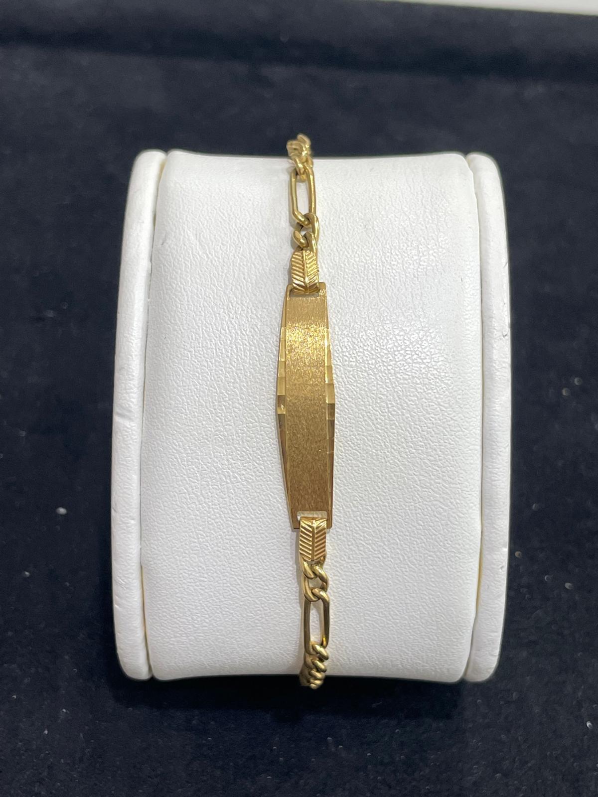 Pulsera de oro de 18 Kt de segunda mano