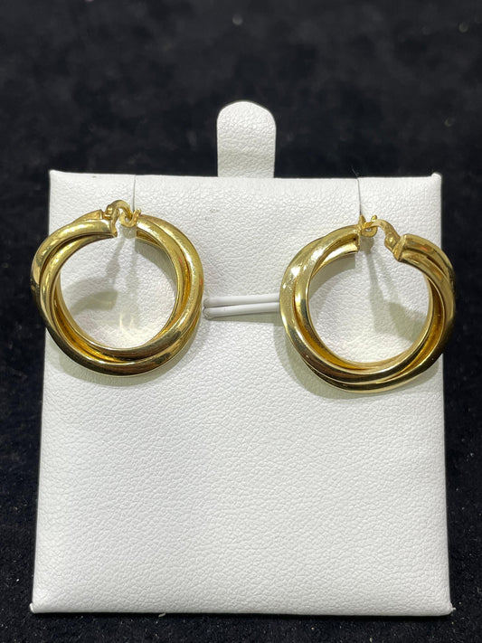 Pendientes de oro 14Kt de segunda mano
