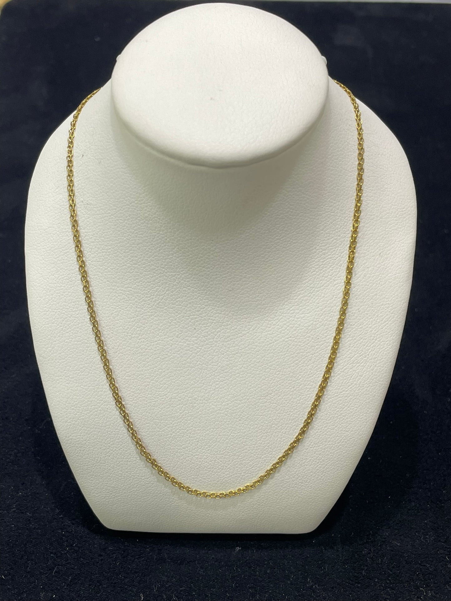 Cadena de oro de 18 Kt de segunda mano