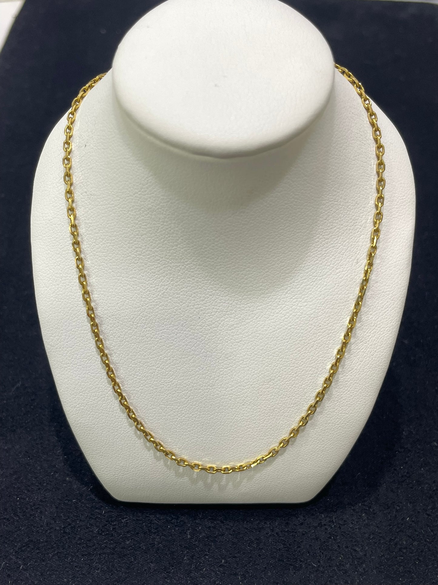 Cadena de oro de 18 Kt de segunda mano