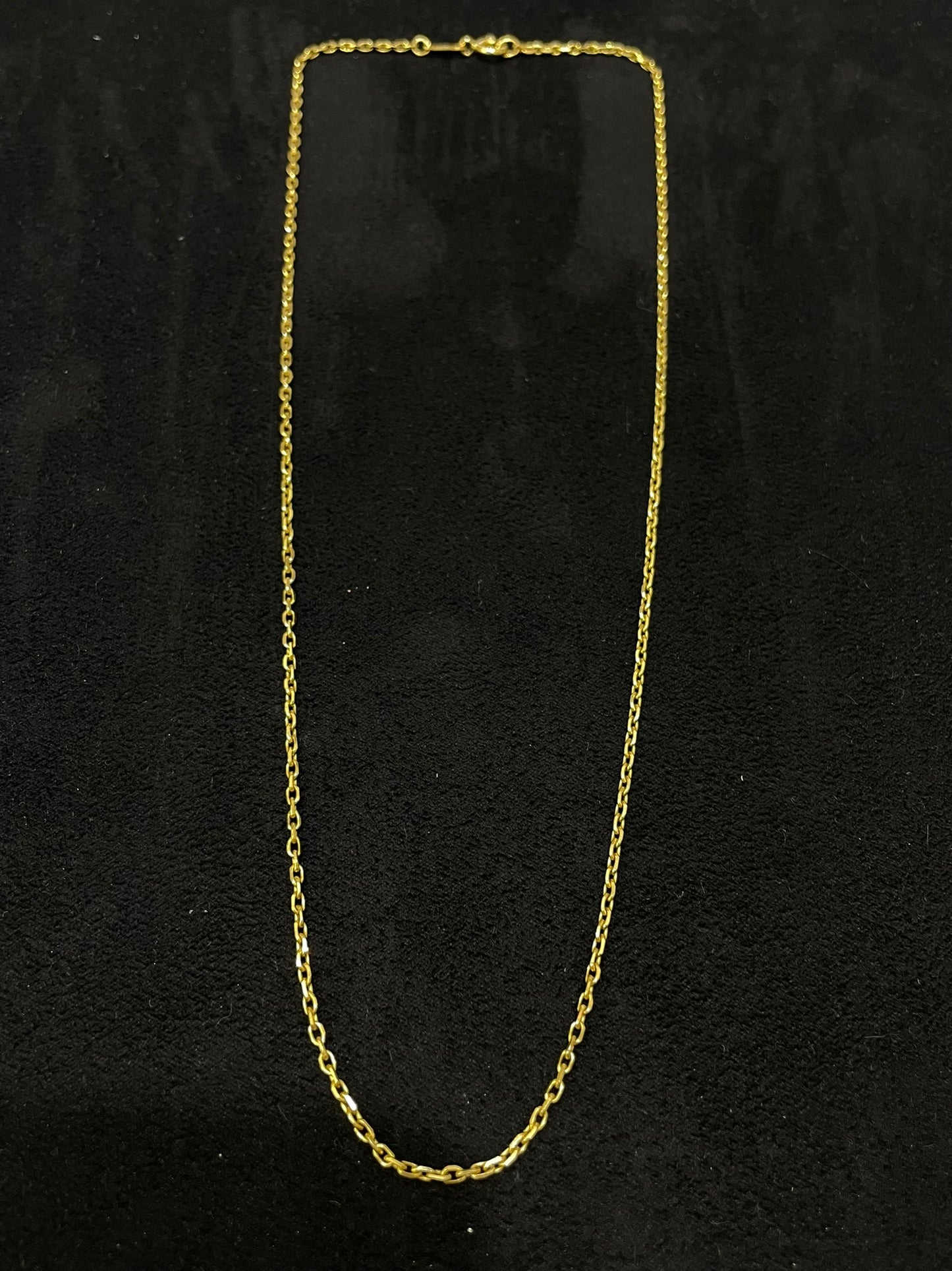 Cadena de oro de 18 Kt de segunda mano
