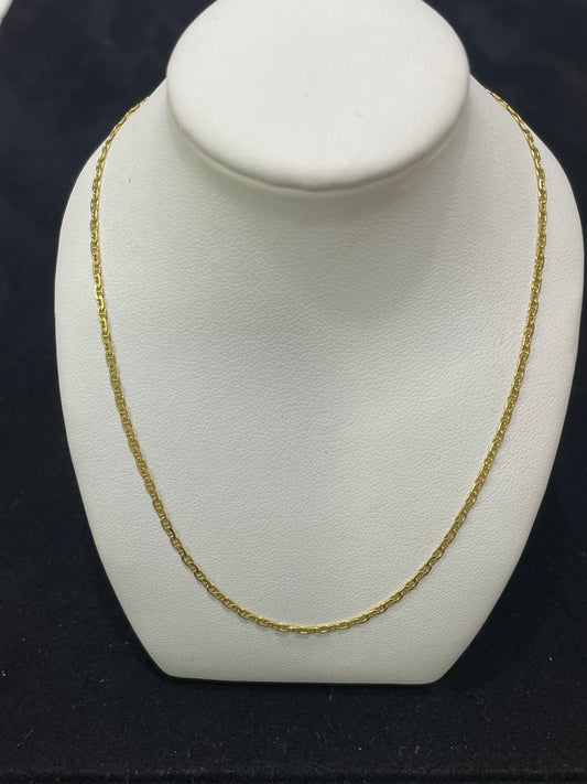 Cadena de oro de 18 Kt de segunda mano