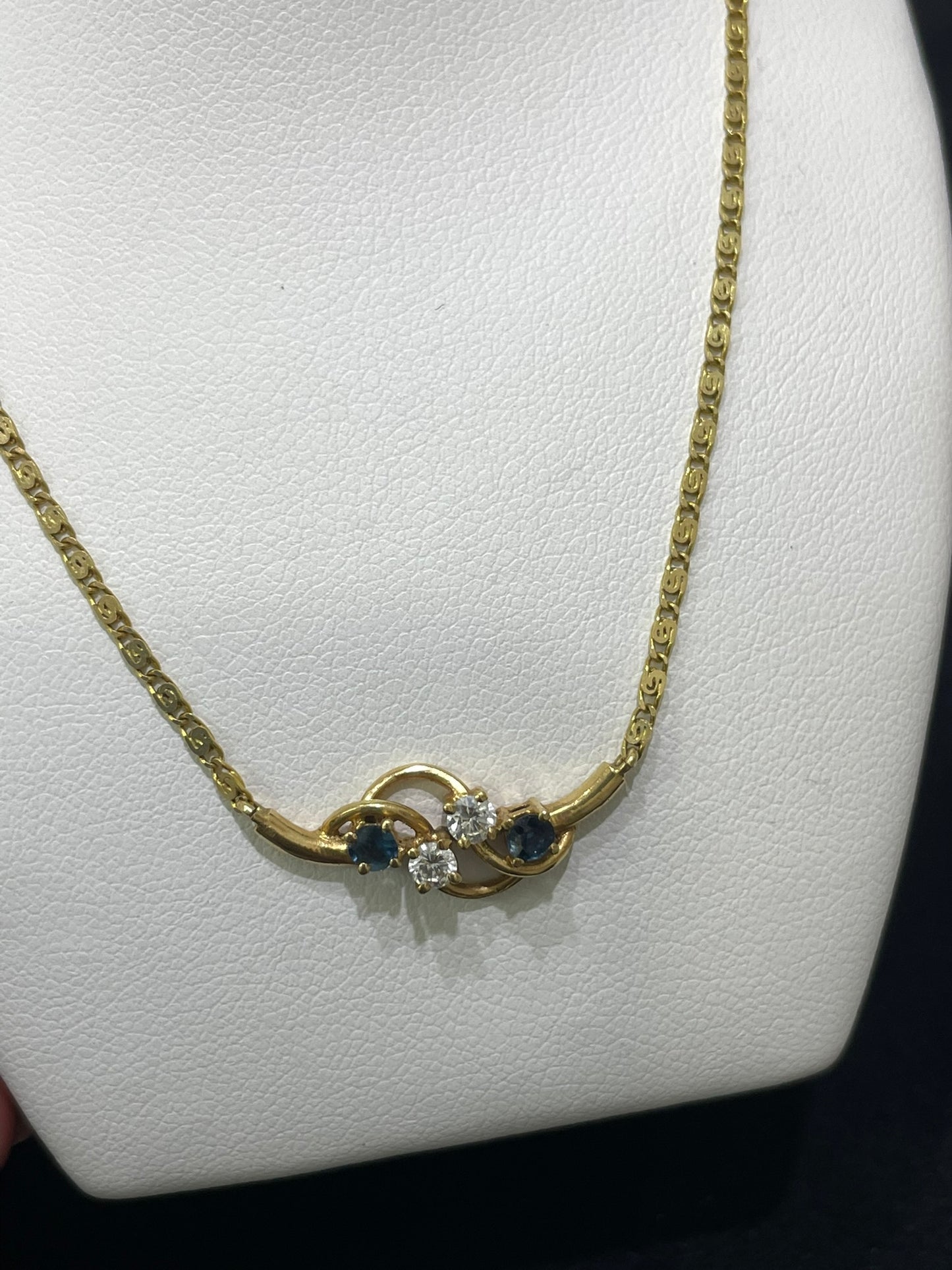 Cadena de oro de 18 Kt de segunda mano