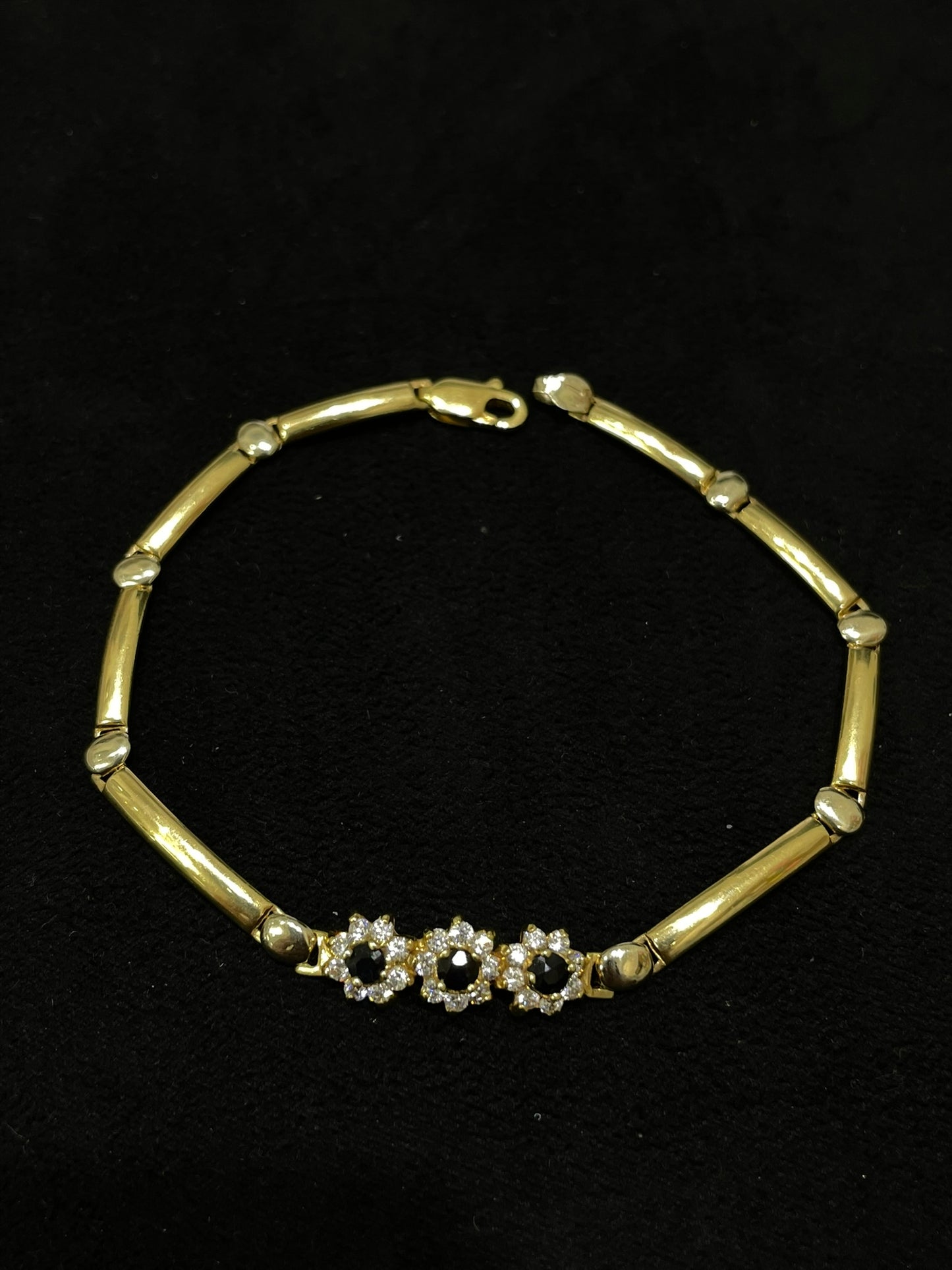 Pulsera de oro de 18 Kt de segunda mano