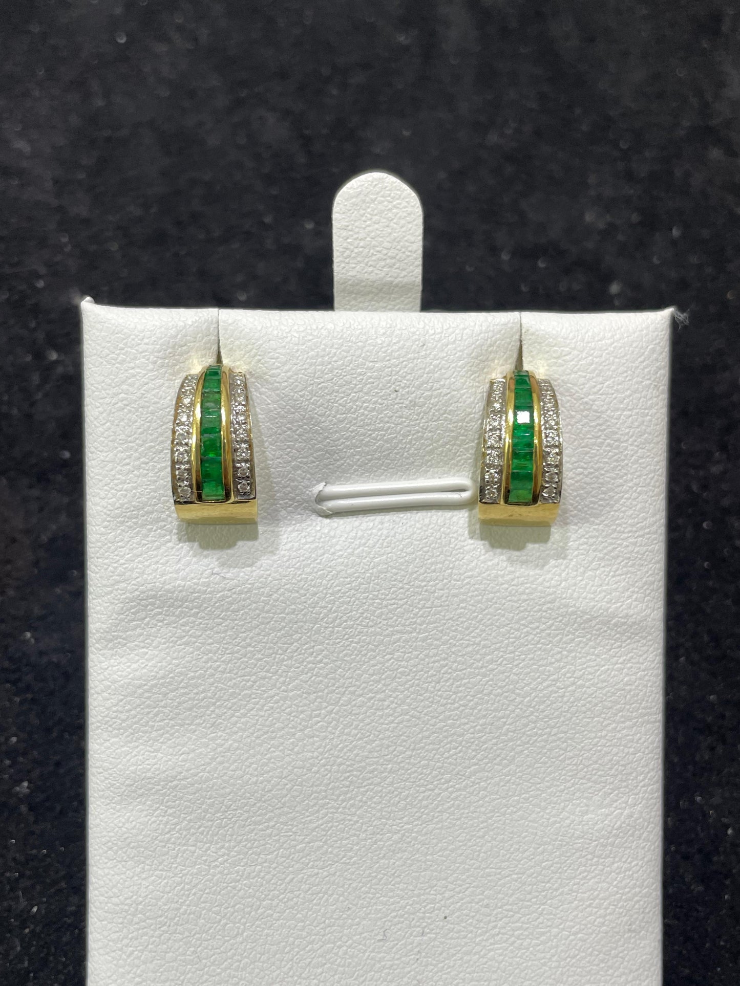 Pendientes de oro 18Kt de segunda mano
