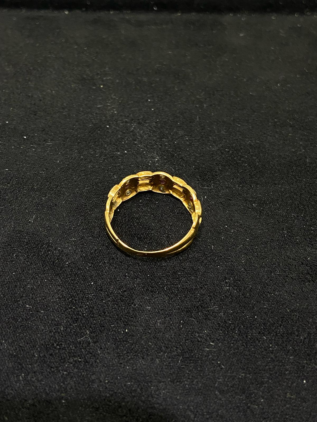 Anillo África de oro 18Kt de segunda mano