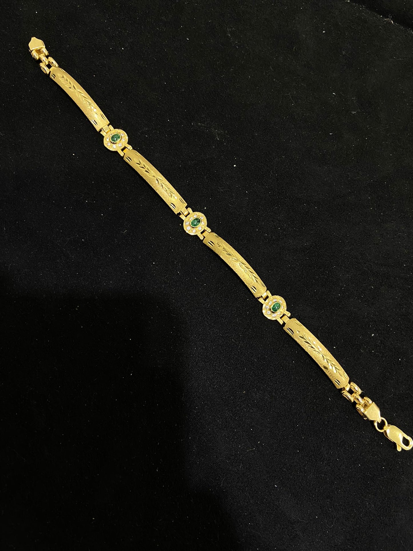 Pulsera de oro de 18Kt de segunda mano