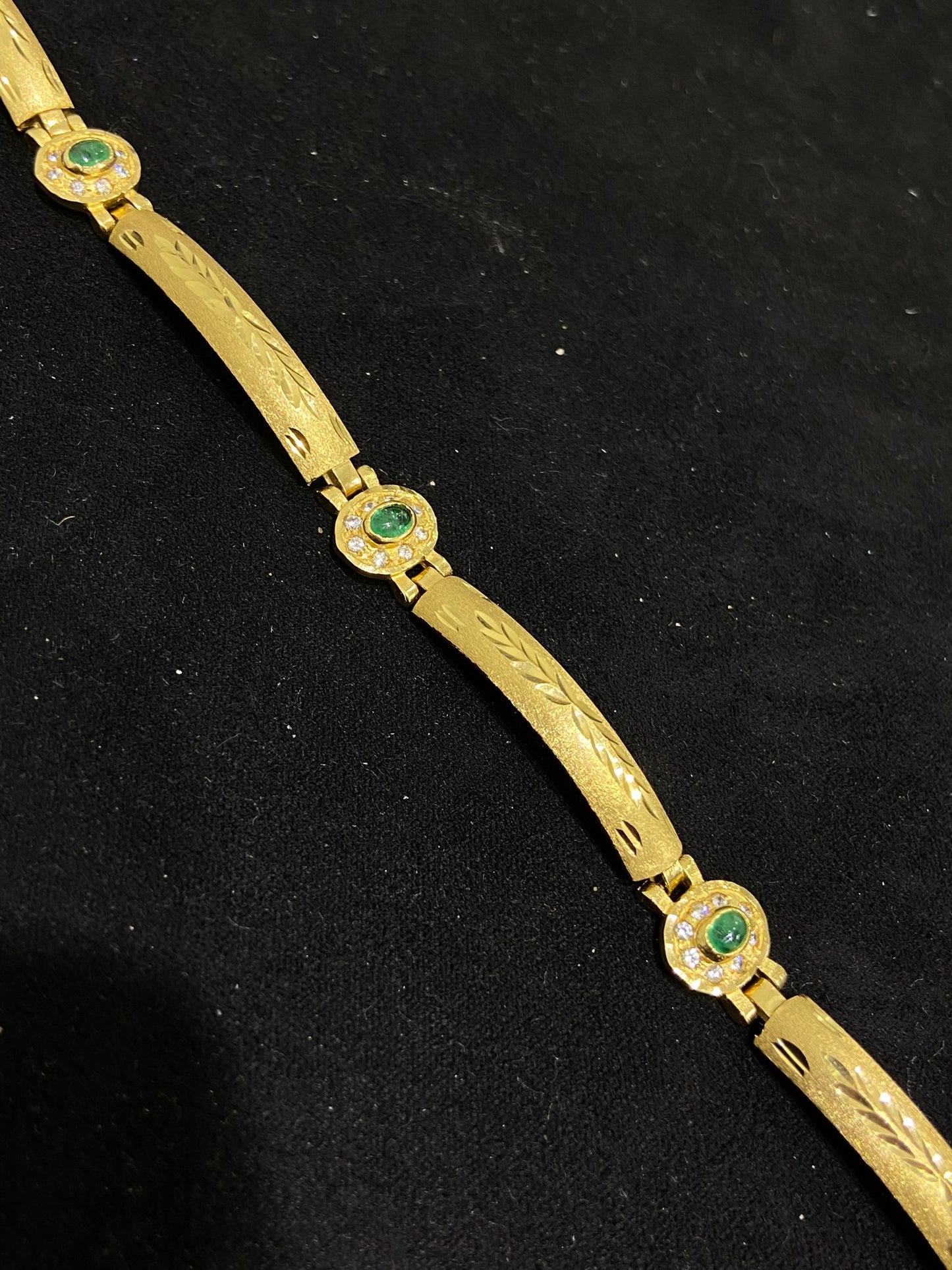 Pulsera de oro de 18Kt de segunda mano