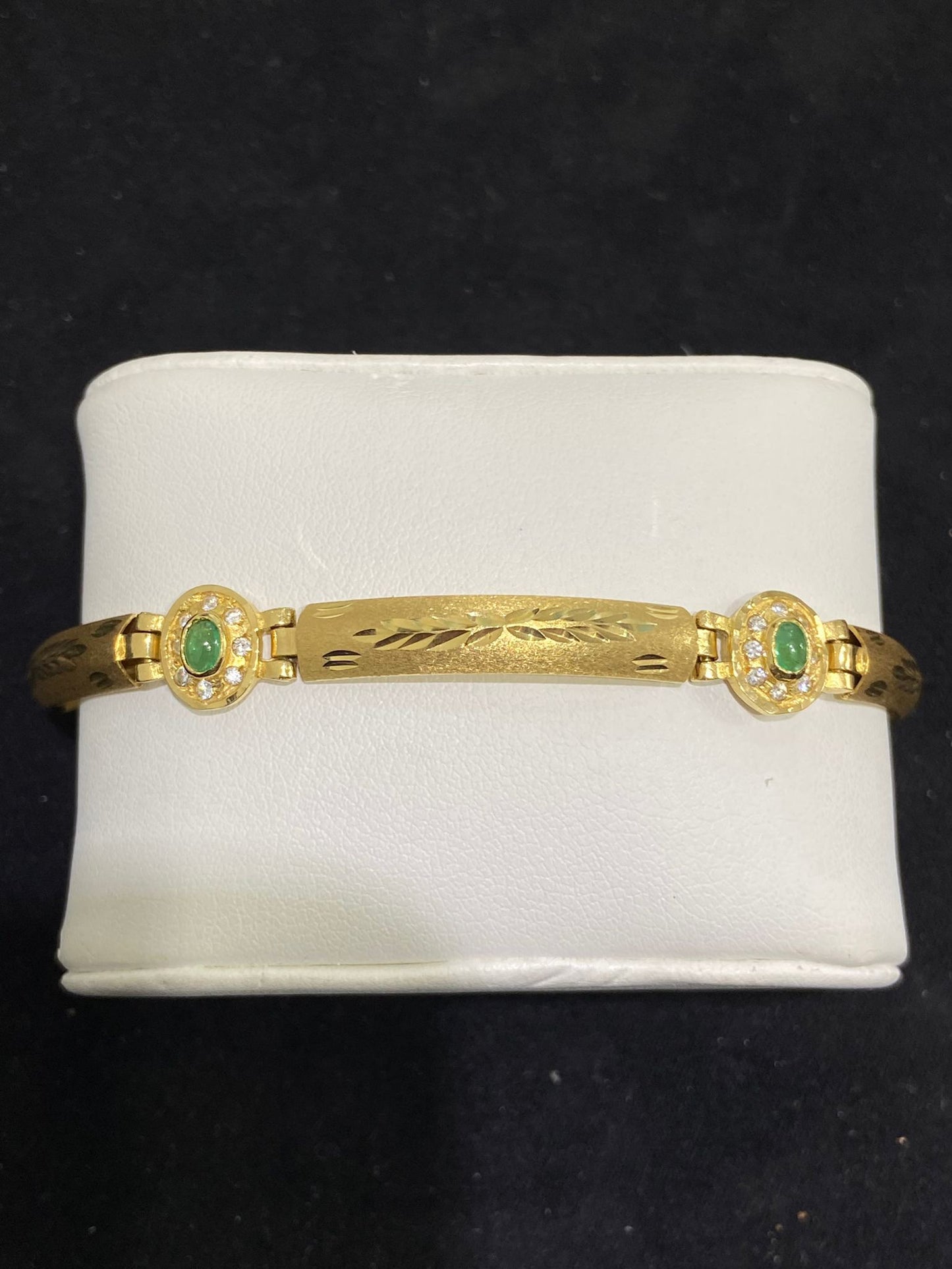 Pulsera de oro de 18Kt de segunda mano