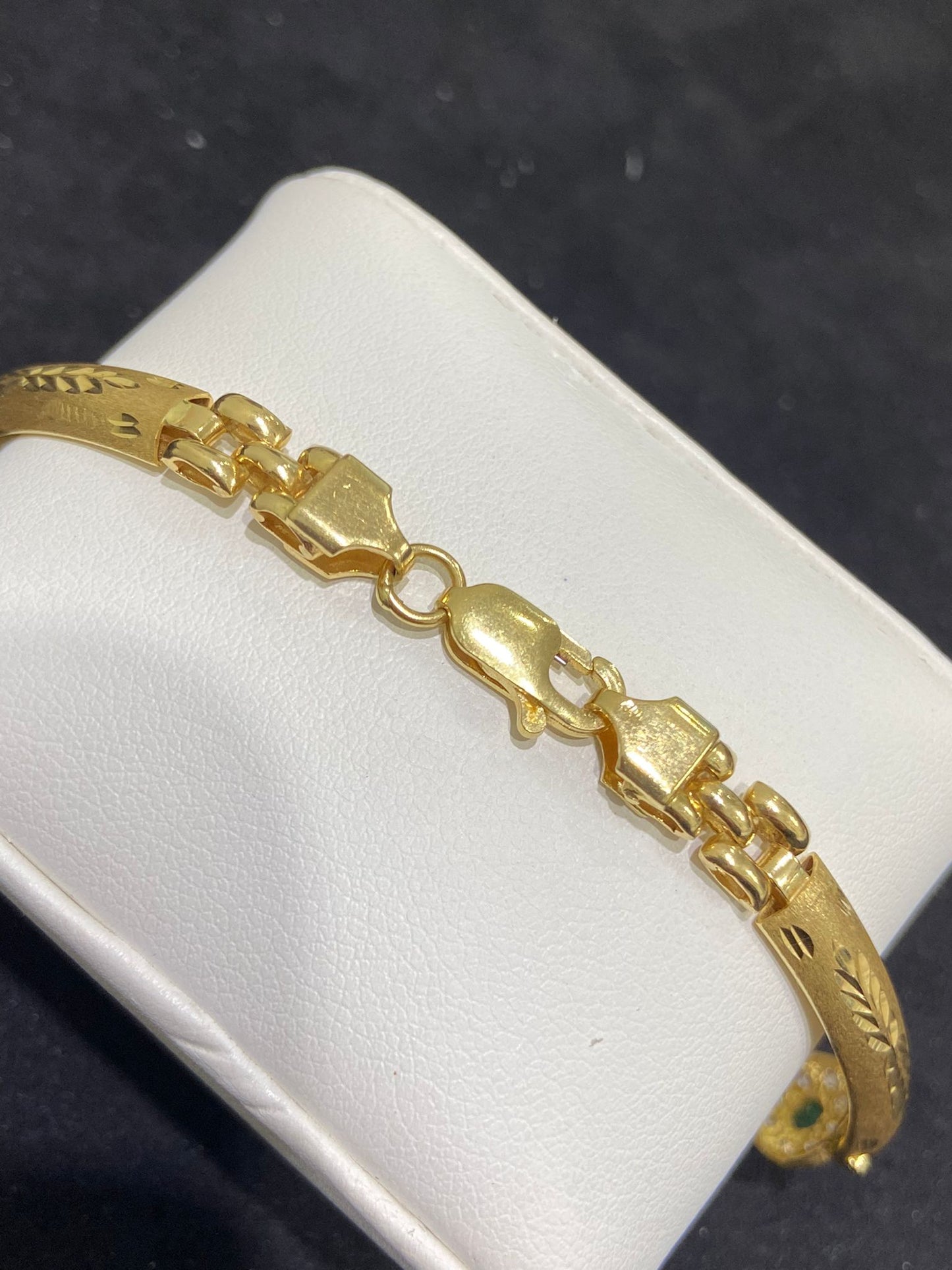 Pulsera de oro de 18Kt de segunda mano