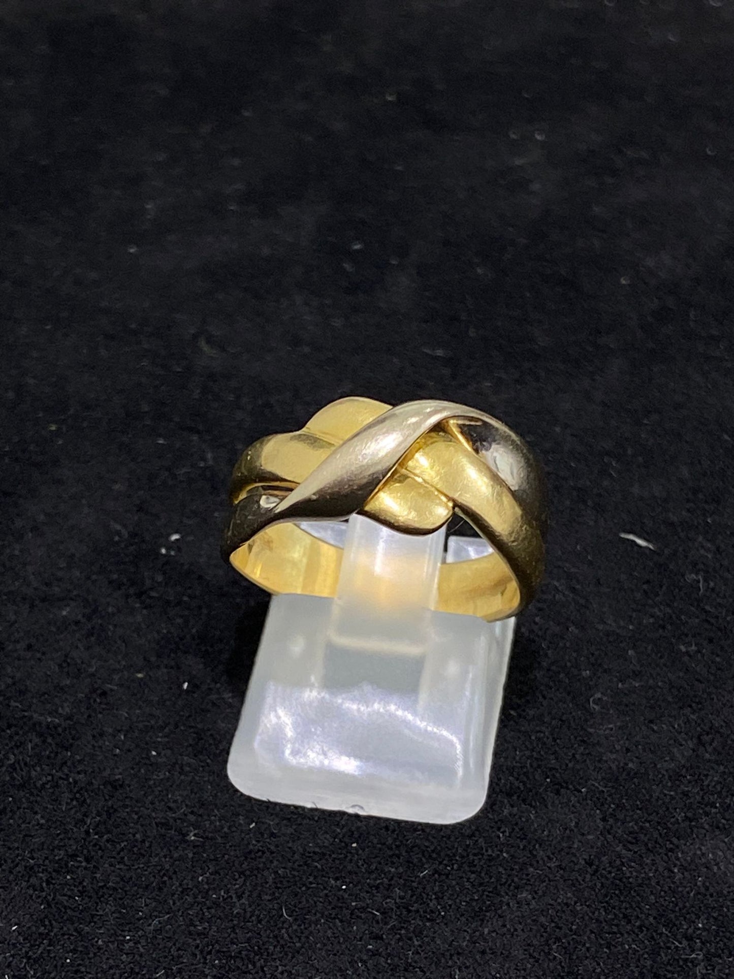 Anillo de oro 18Kt de segunda mano