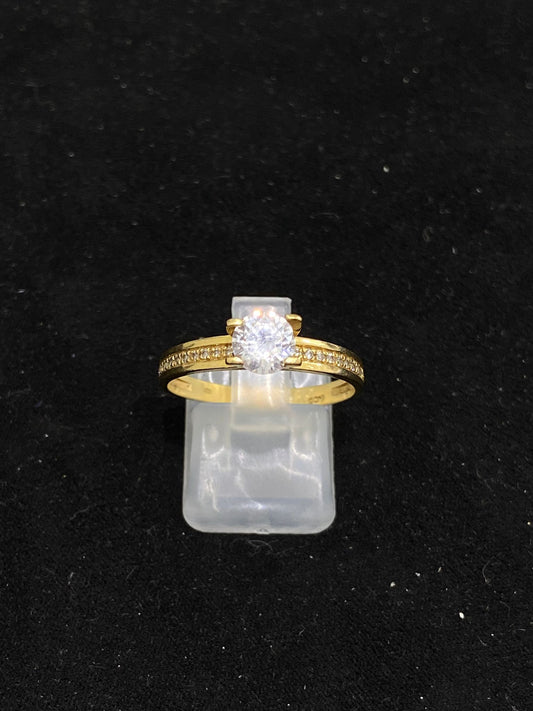 Anillo de oro 18Kt de segunda mano