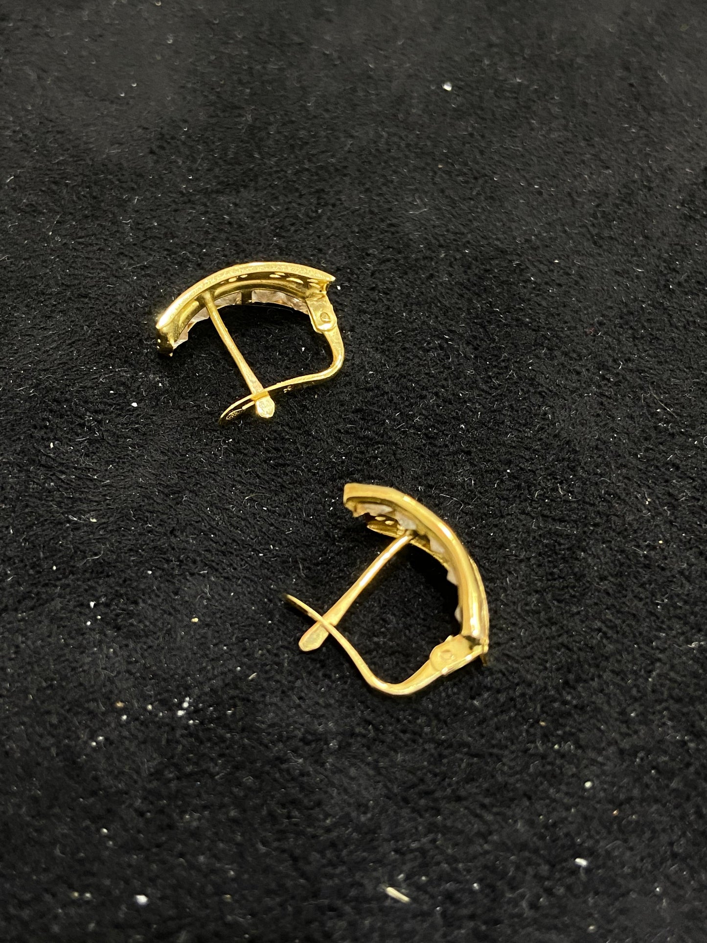 Pendientes de oro 18Kt de segunda mano