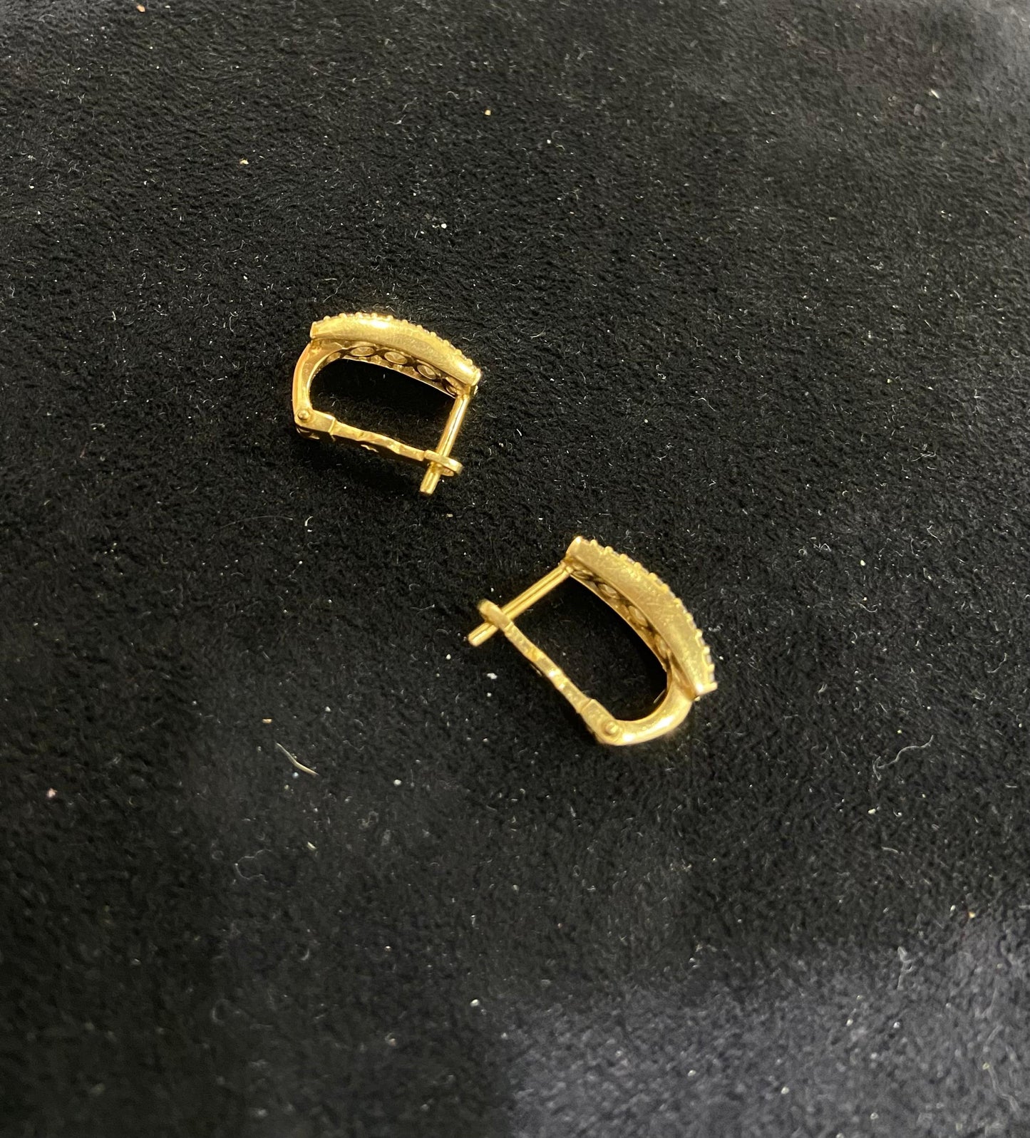 Pendientes de oro 18Kt de segunda mano