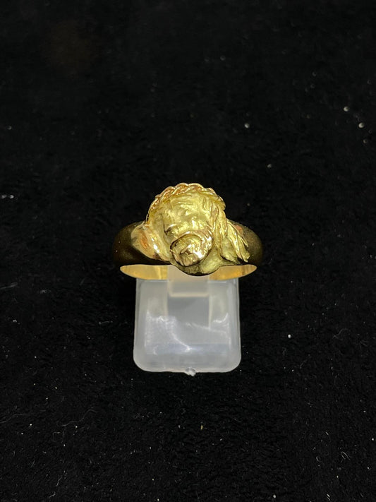 Anillo de oro 18Kt de segunda mano