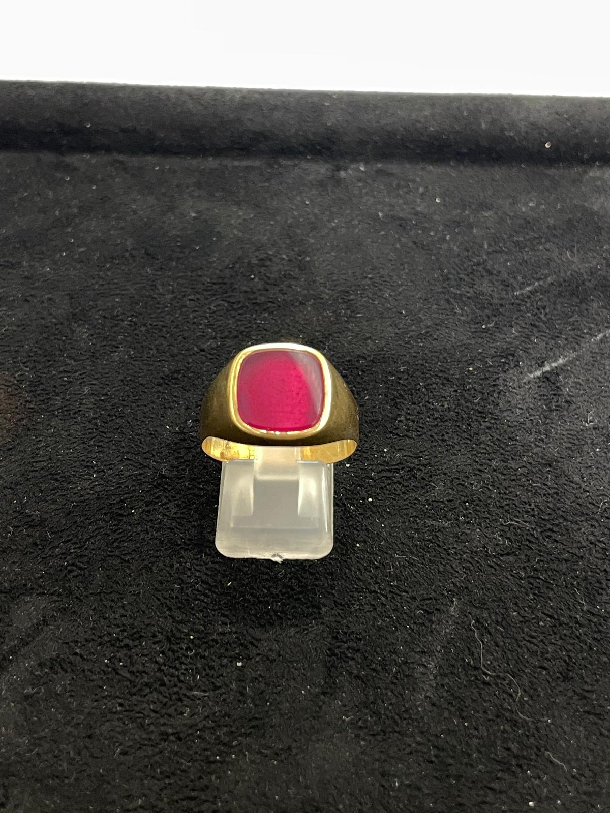 Anillo de oro 18Kt de segunda mano