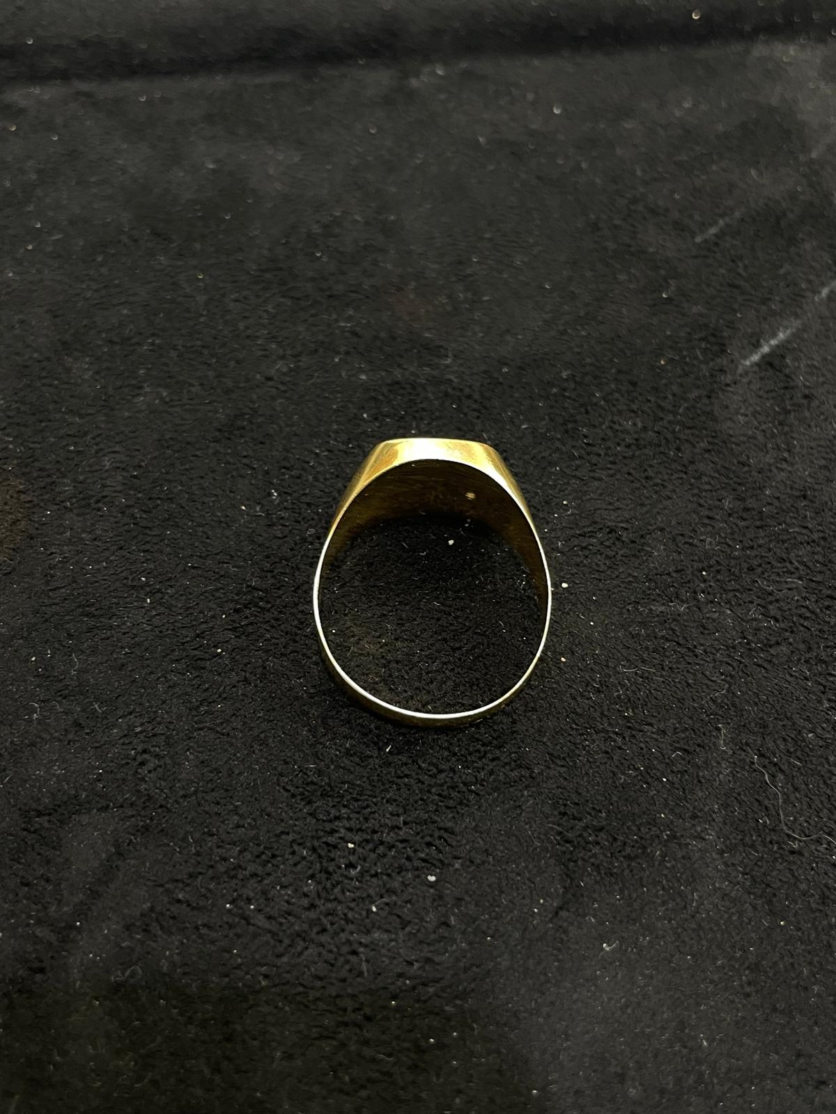 Anillo de oro 18Kt de segunda mano