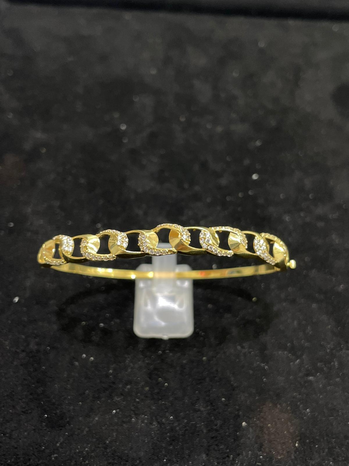 Pulsera de oro de 18 Kt de segunda mano