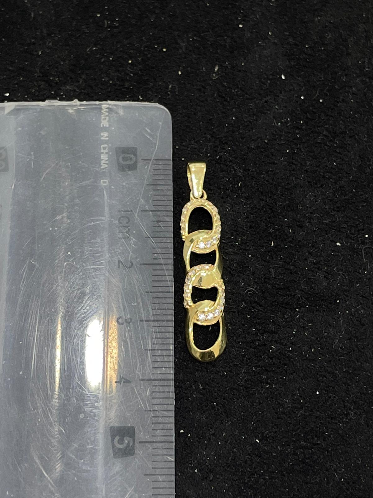 Colgante de oro 18Kt de segunda mano