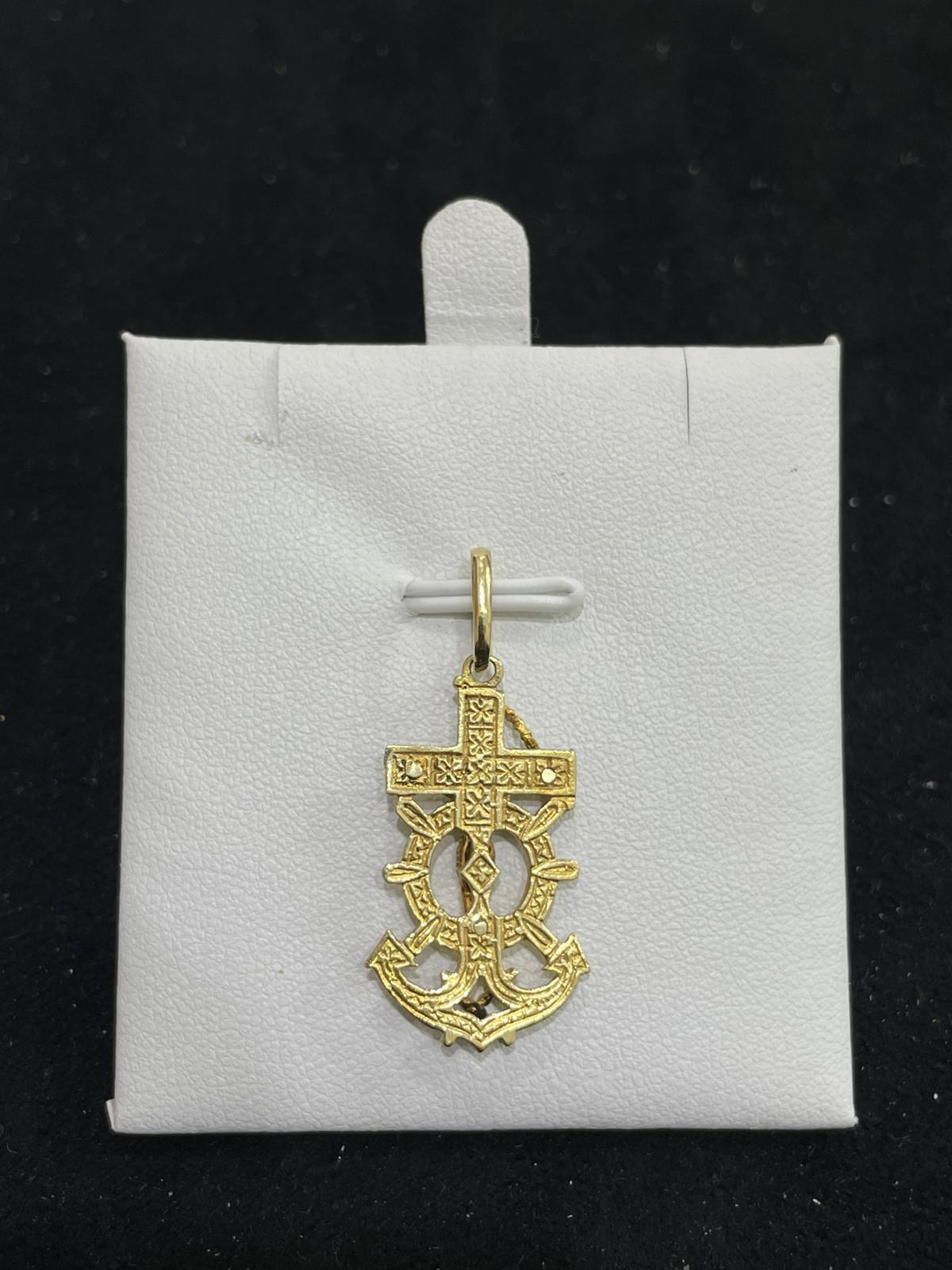 Colgante de oro 18Kt de segunda mano