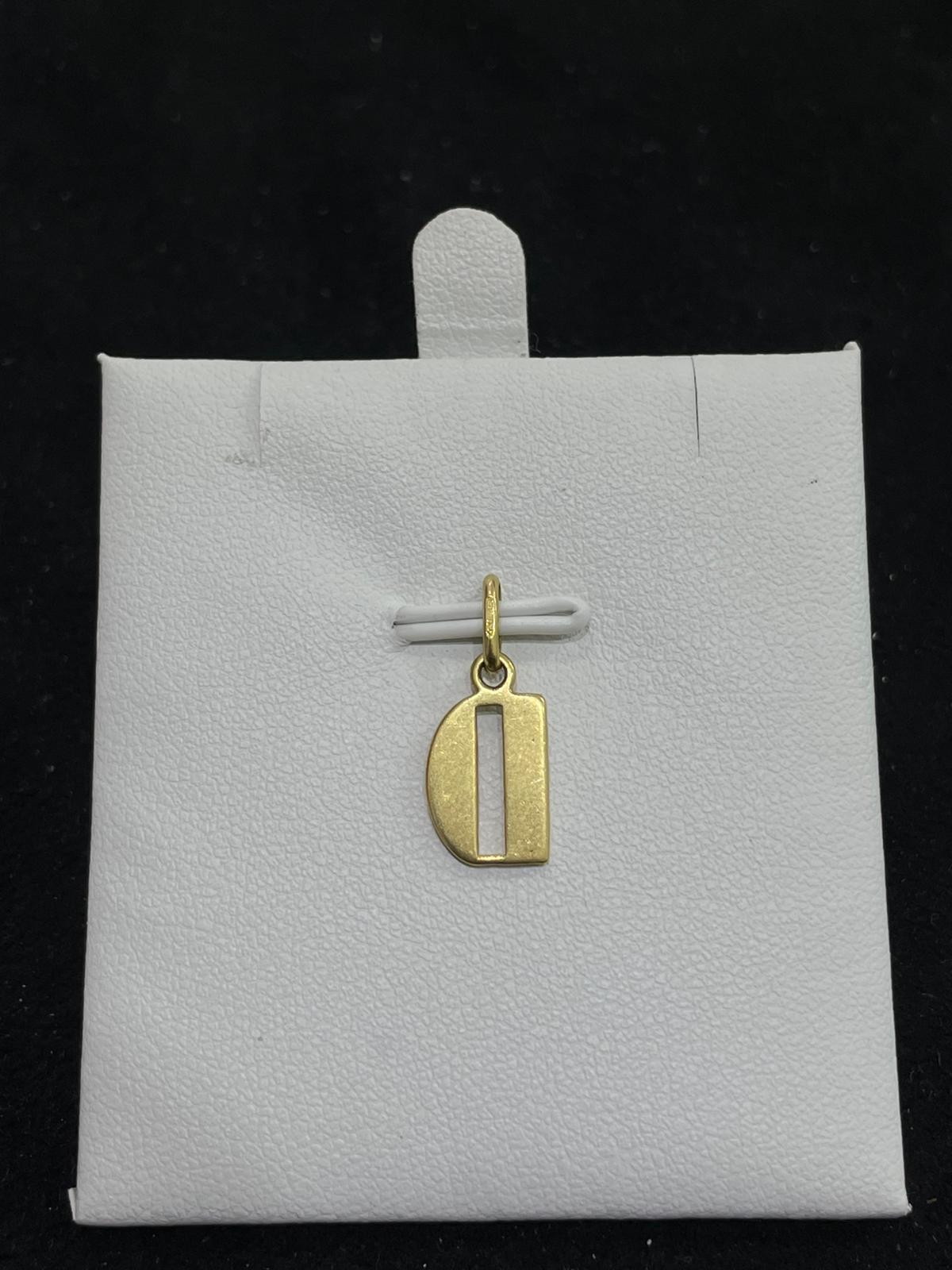 Colgante de oro 18Kt de segunda mano