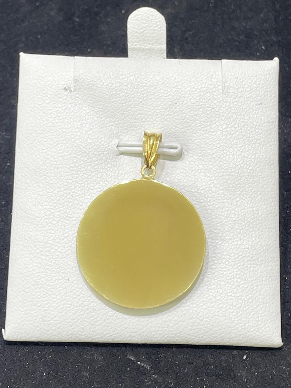 Colgante de oro 18Kt de segunda mano