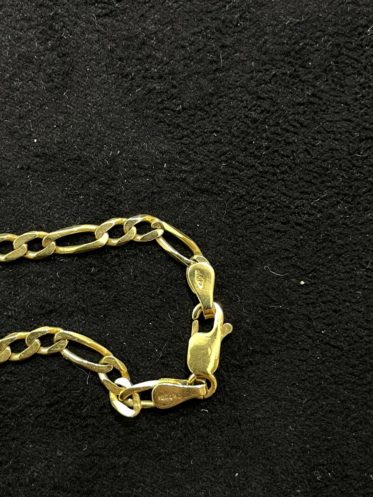 Pulsera de oro de 18 Kt de segunda mano