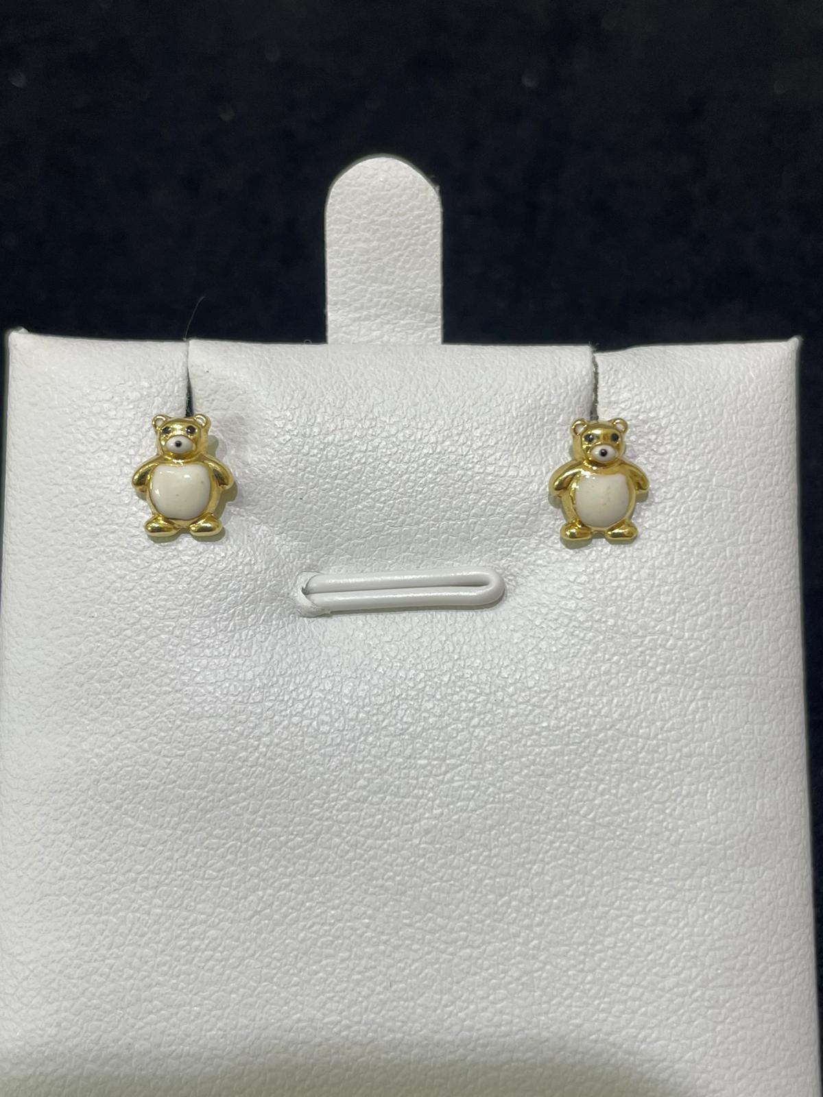 Pendientes de oro 18Kt de segunda mano