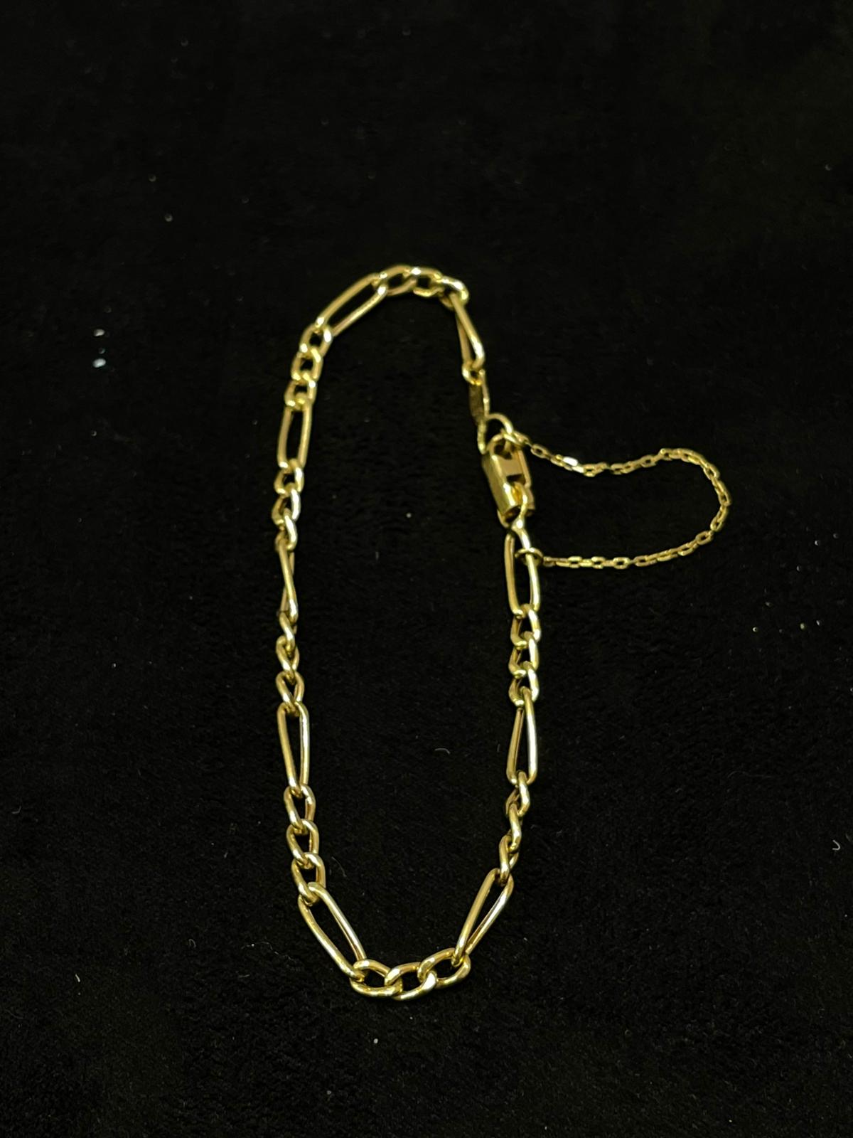 Pulsera de oro de 18 Kt de segunda mano