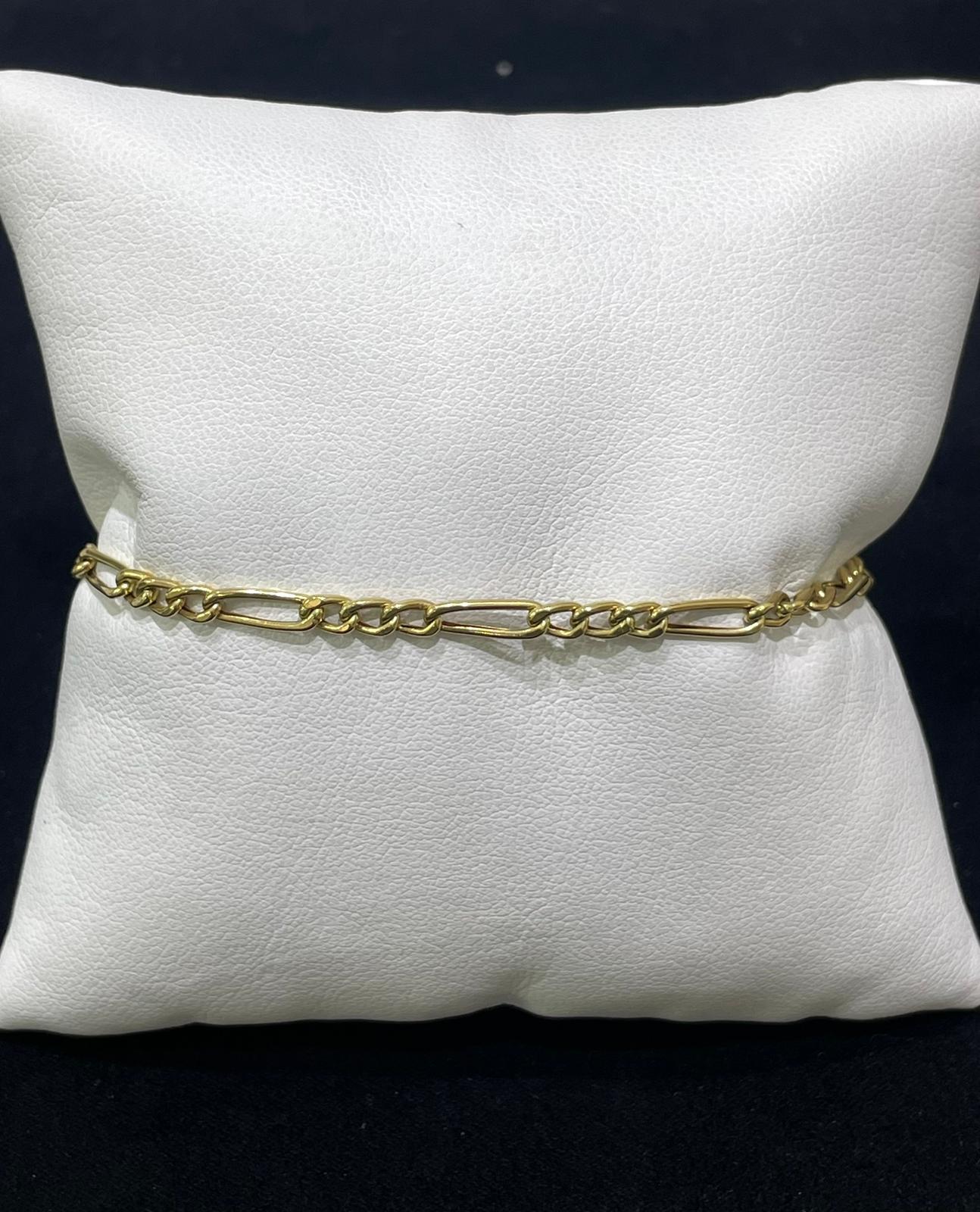Pulsera de oro de 18 Kt de segunda mano