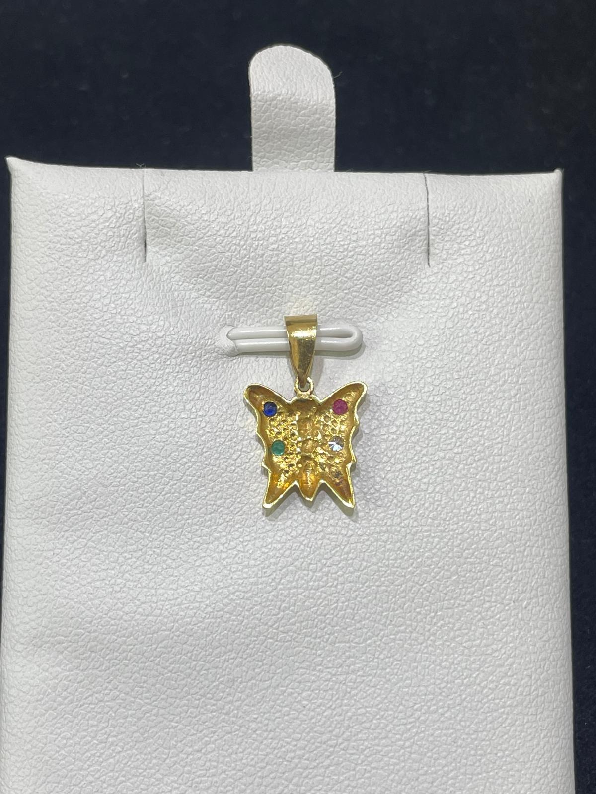 Colgante de oro 18Kt de segunda mano